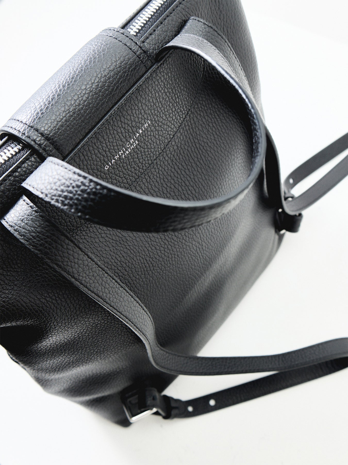 Giada Leather Backpack Black