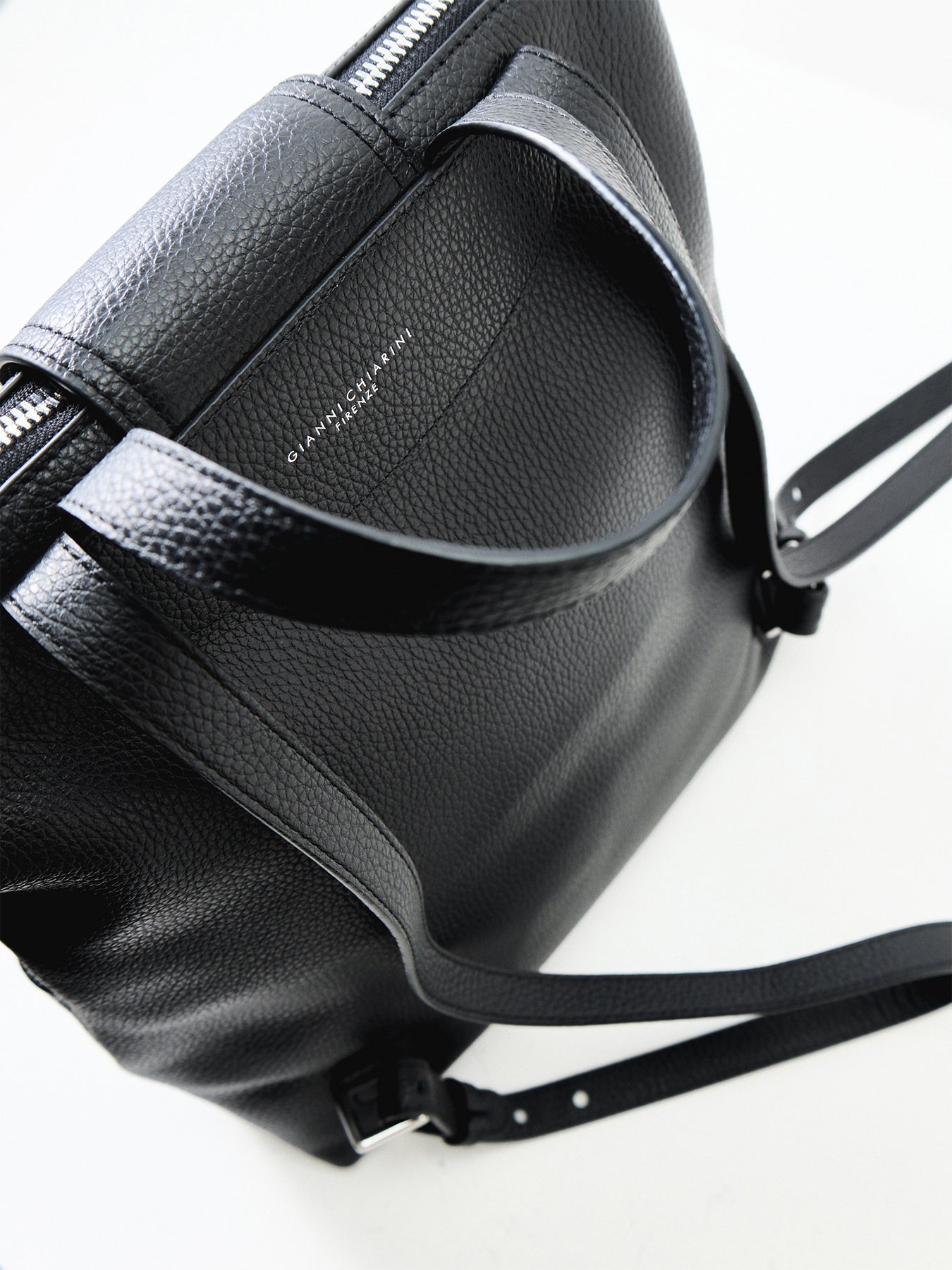 Giada Leather Backpack Black