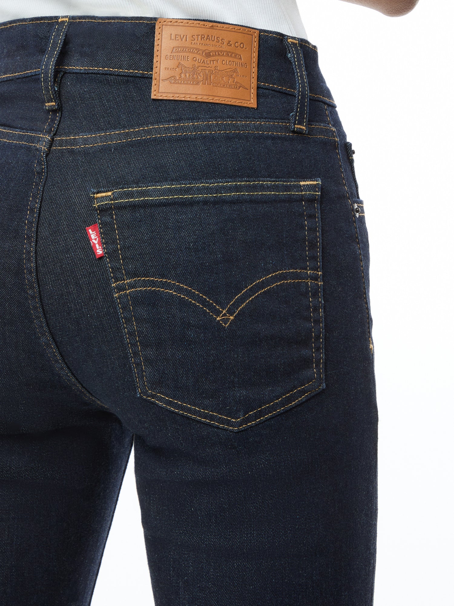 724 High Rise Straight Jeans