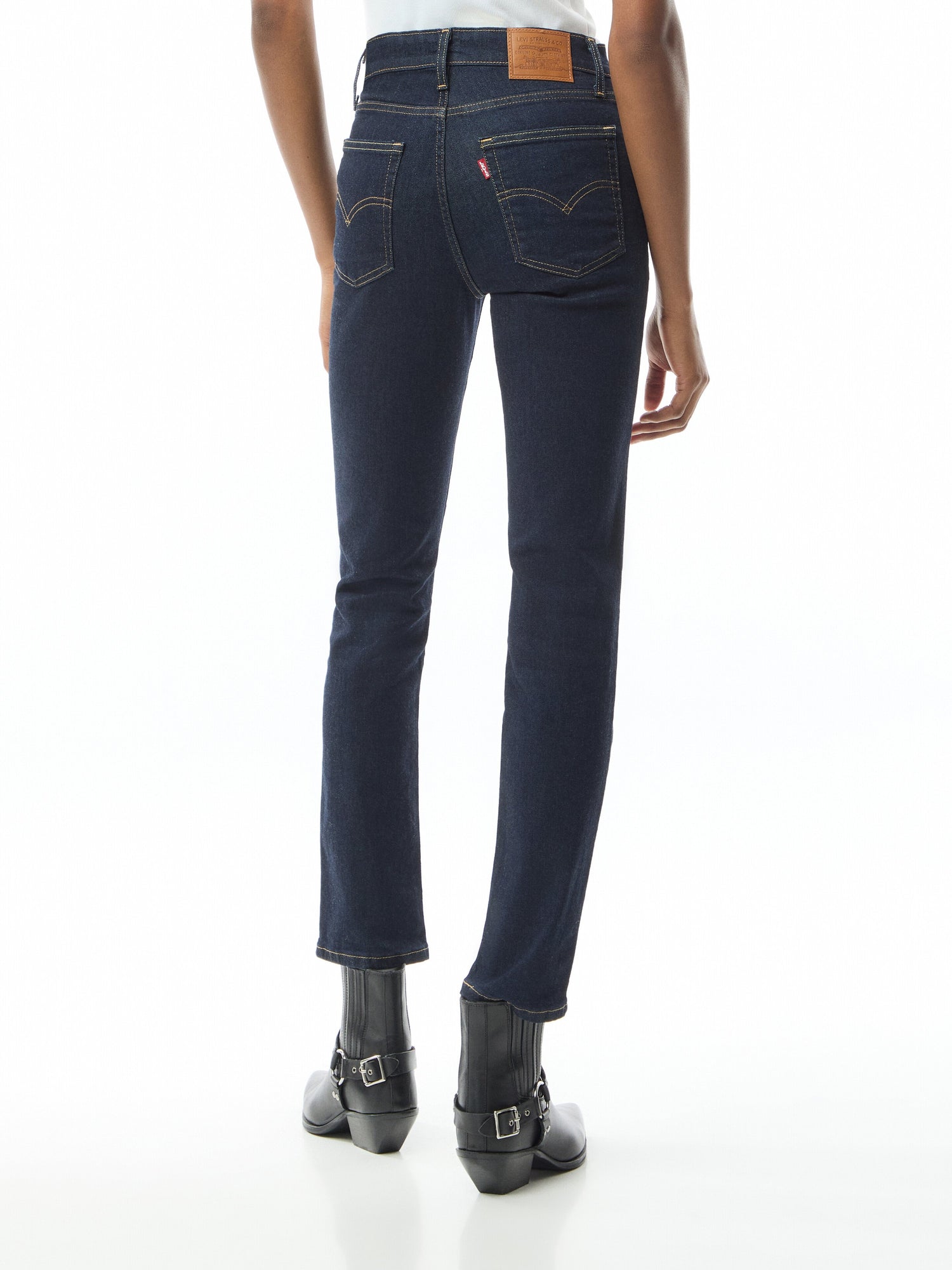 724 High Rise Straight Jeans