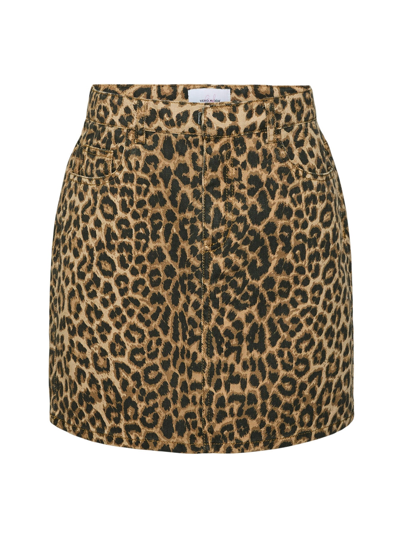 Pippa Short Leopard Skirt