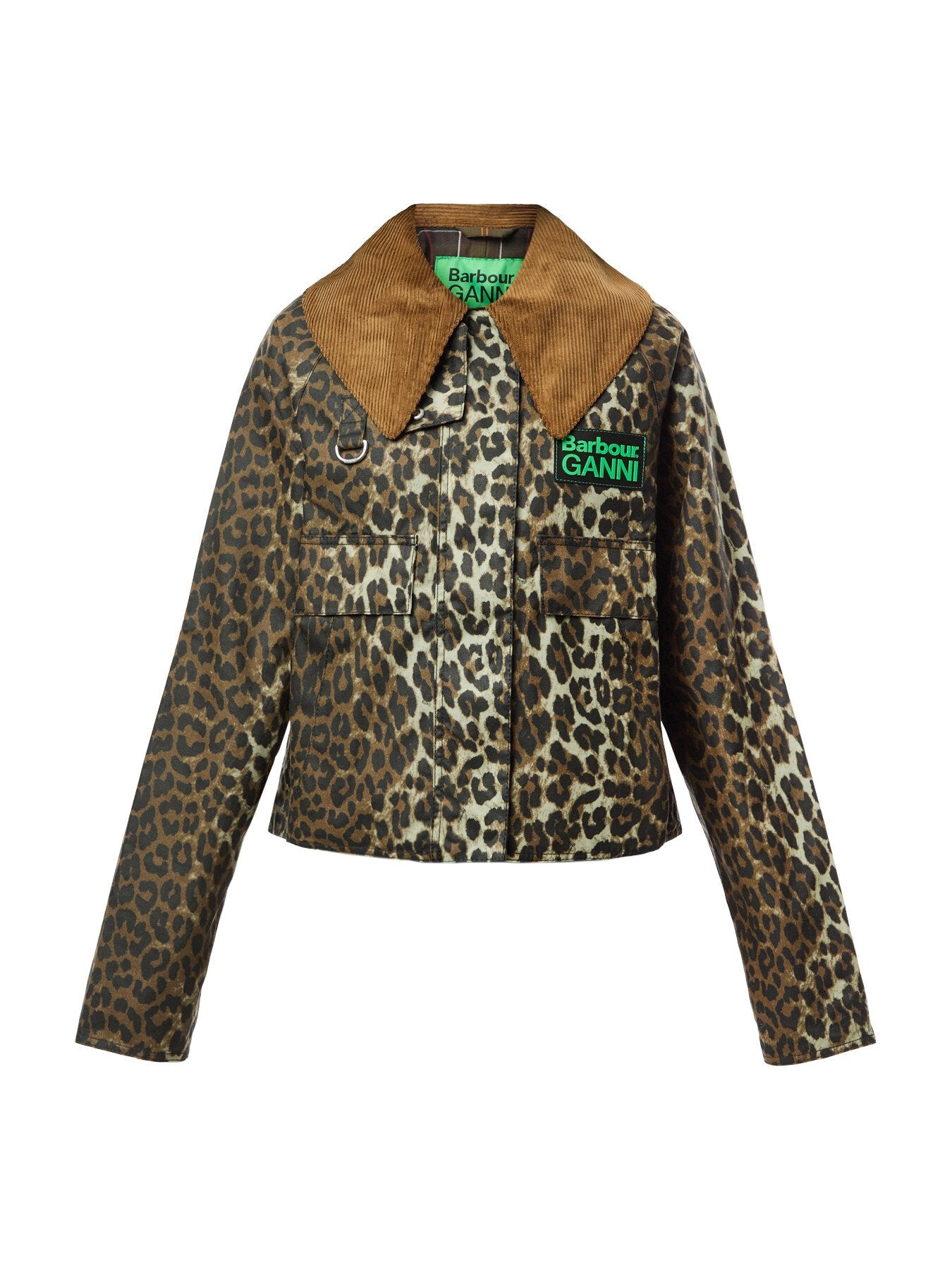 Womens Barbour x GANNI Printed Wax Anorak Smock