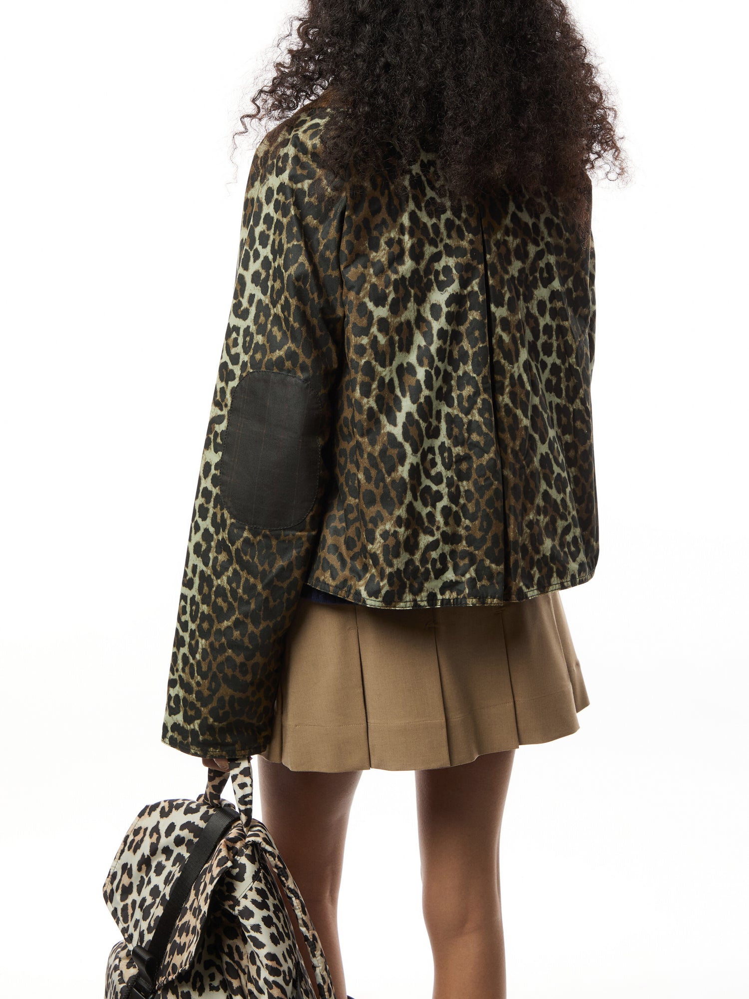 Womens Barbour x GANNI Printed Wax Anorak Smock