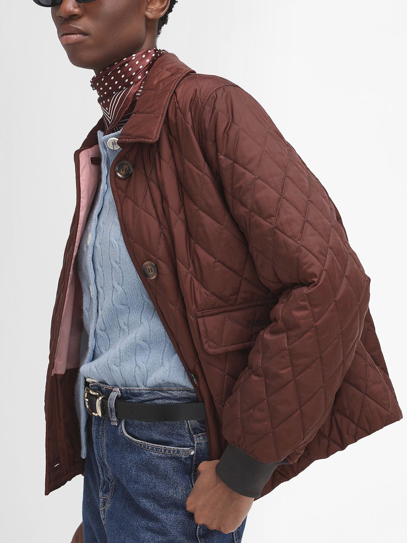 Womens Barbour X Alexa Jamie Quilted Jacket