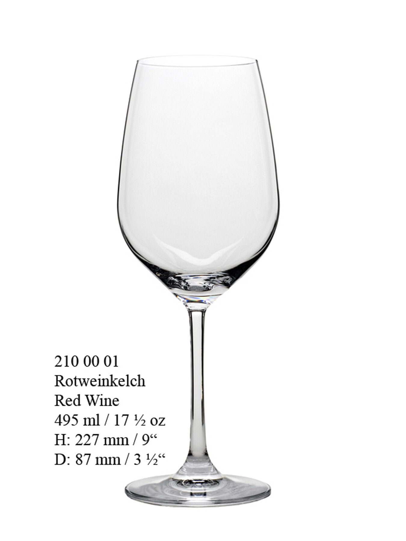 Grand Epicurean Red Wine Glasses Set of 4