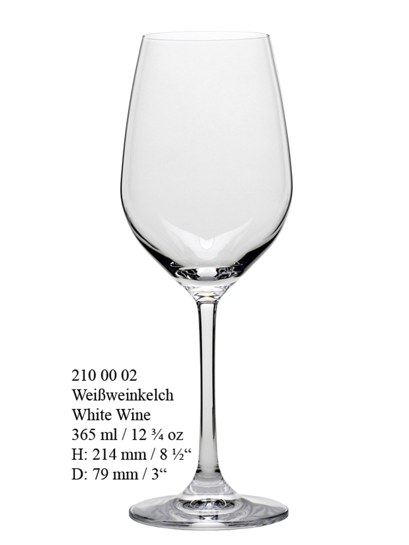 Grand Epicurean White Wine Glasses Set of 4