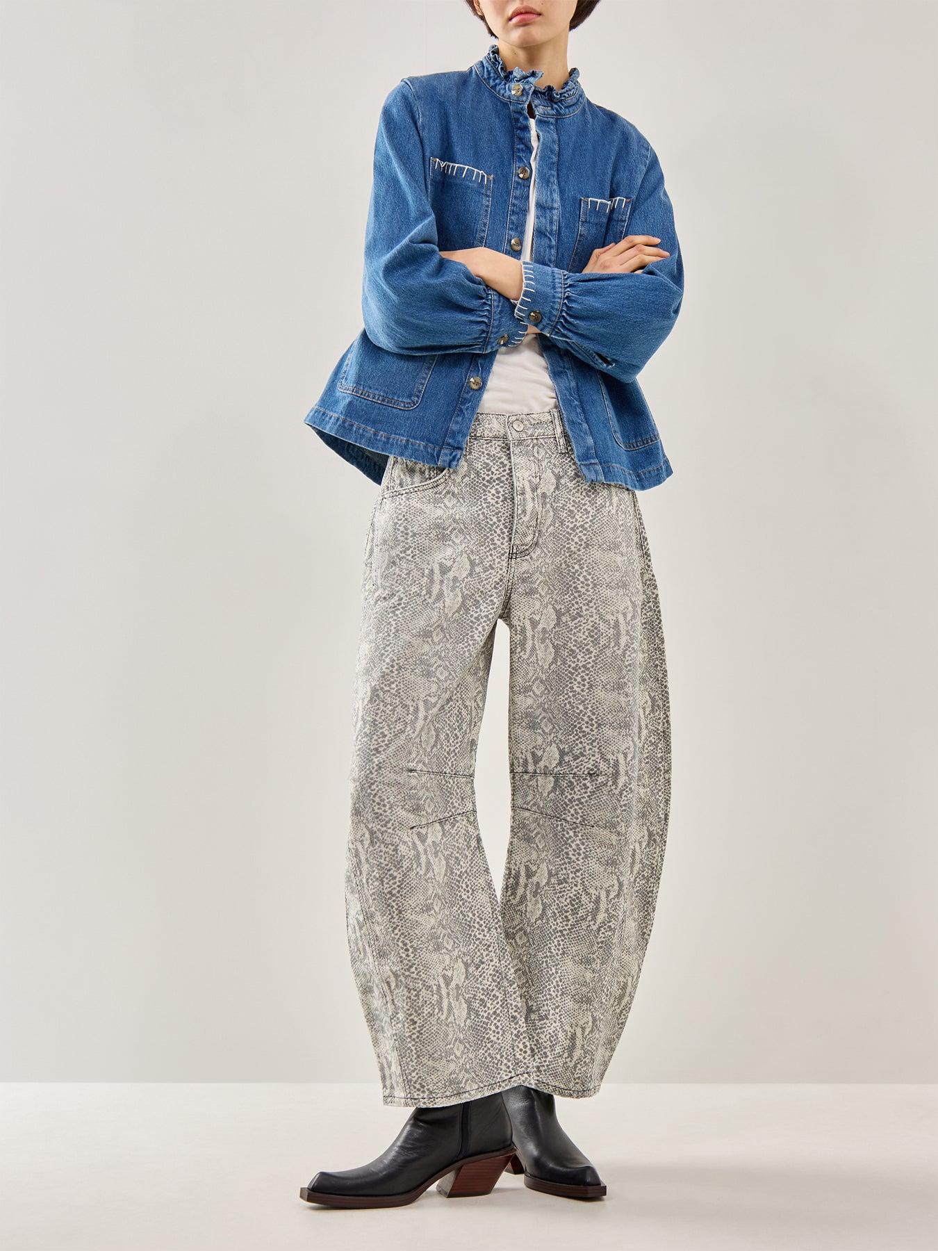 Pablo Jacket Vintage Blue