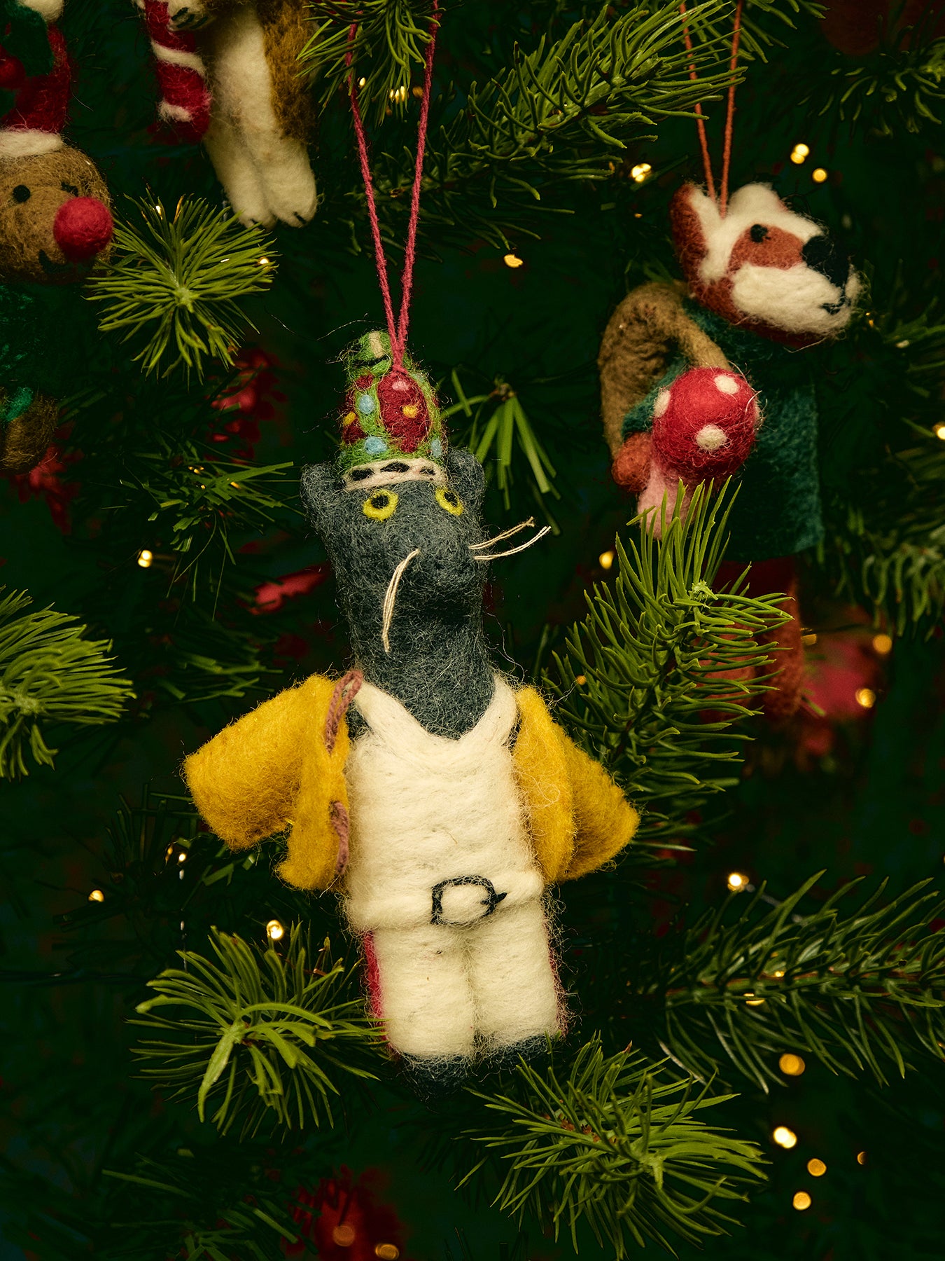 Freddie Meow-cury Christmas Tree Hanging Decoration