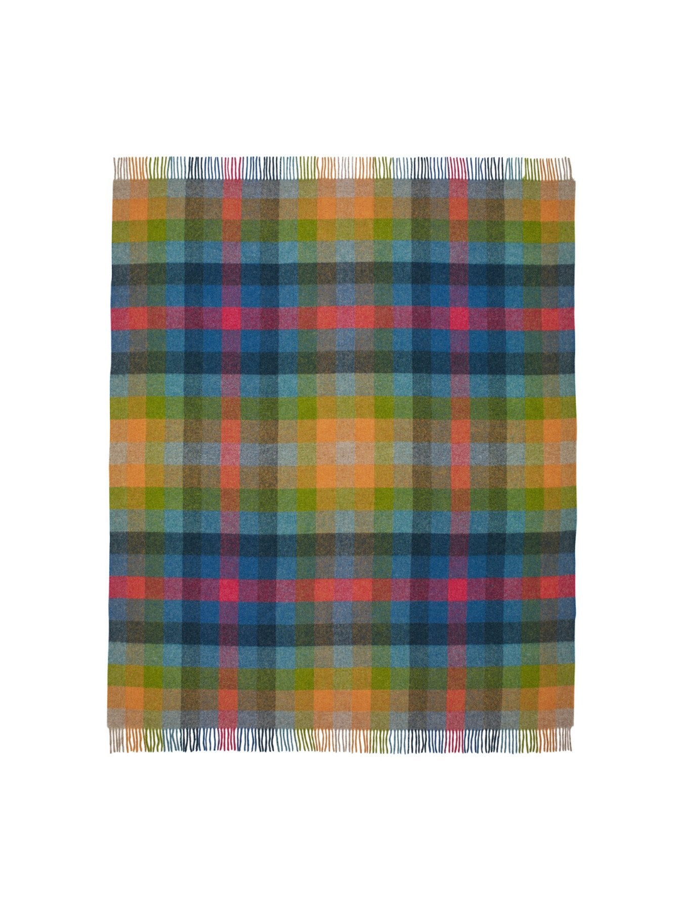 Harlequin Wool Blanket