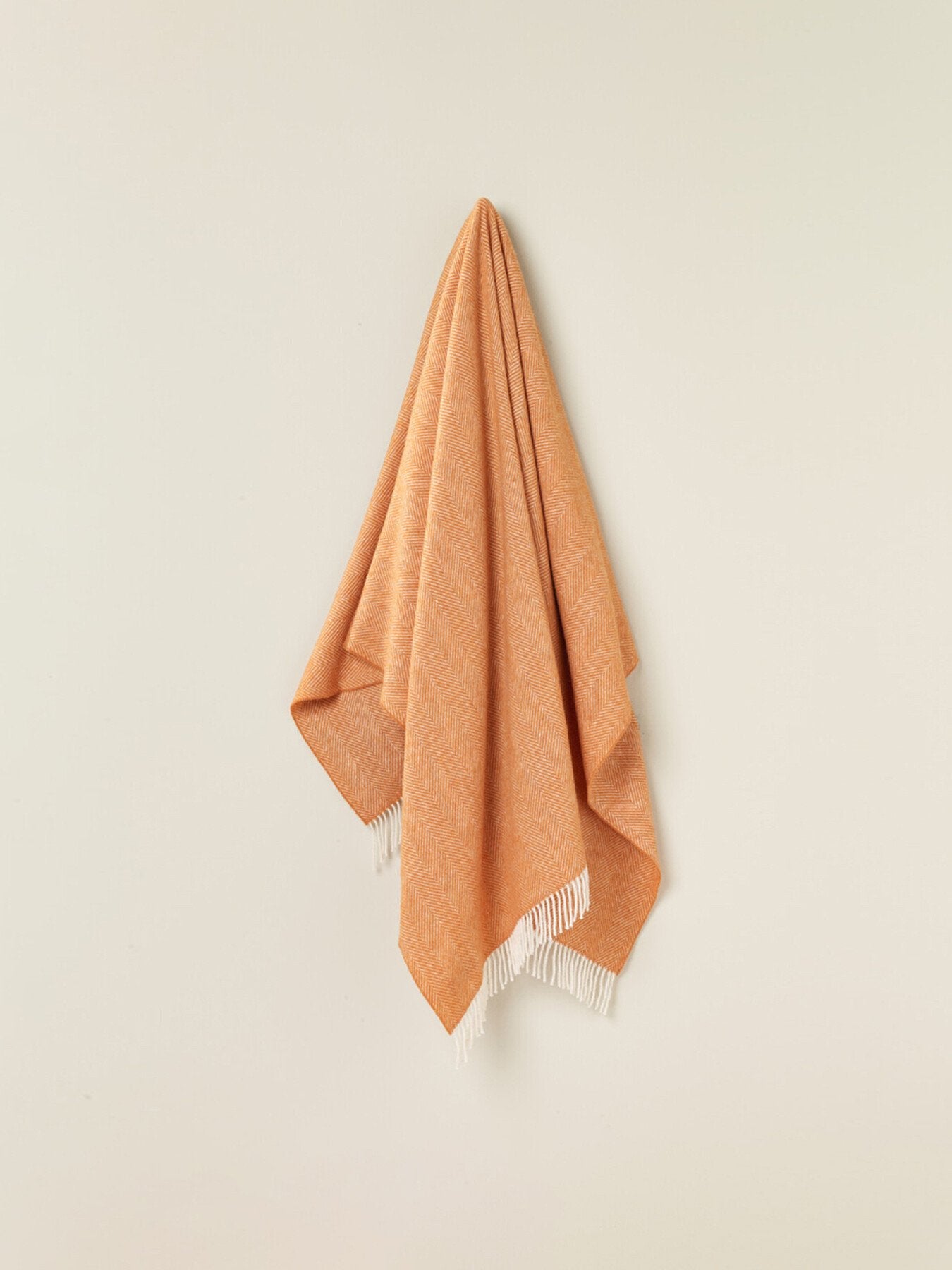 Herringbone Lambswool Blanket