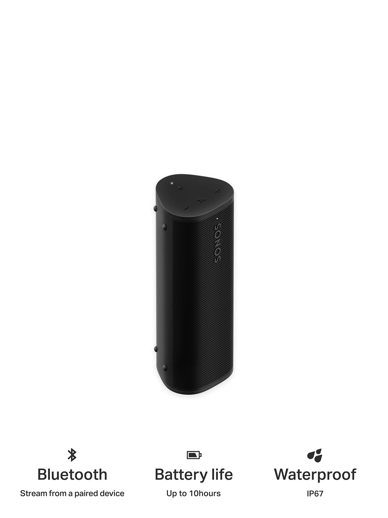 Sonos Roam 2 Wireless Smart Speaker Black