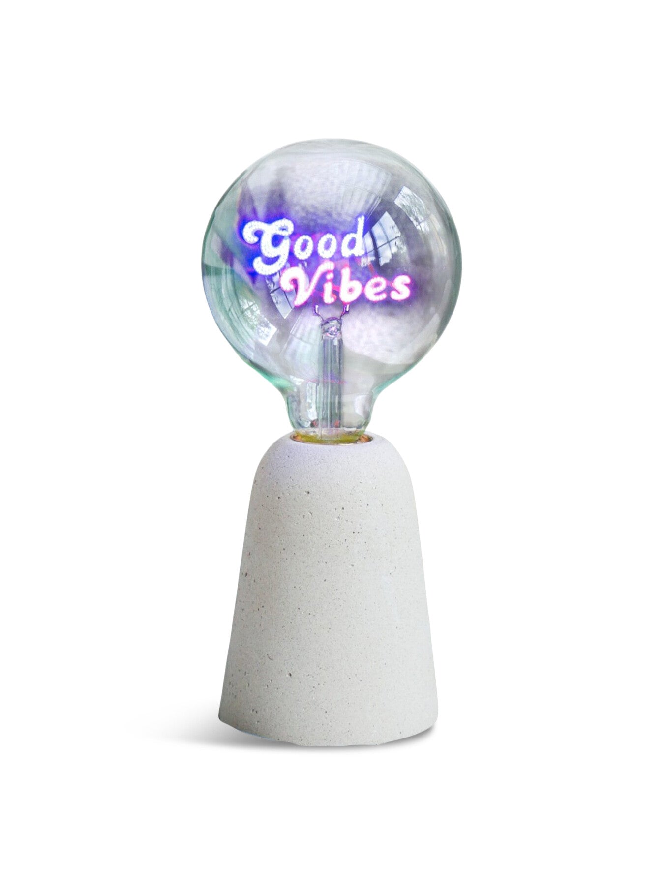 Good Vibes Screw Down Bulb