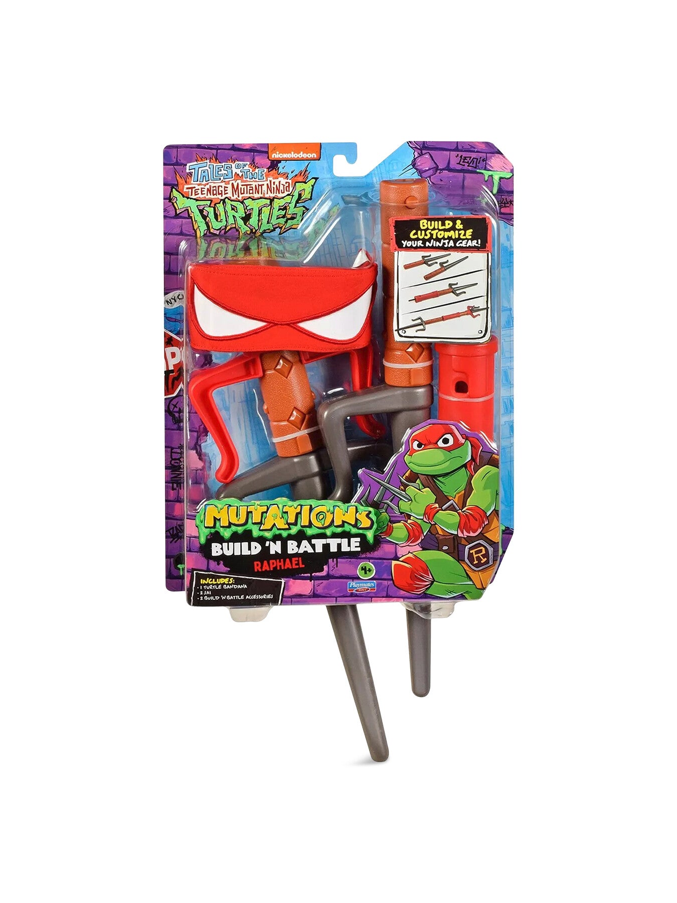 Tales Of The TMNT Mutation Build N Battle Raphaels Weapon