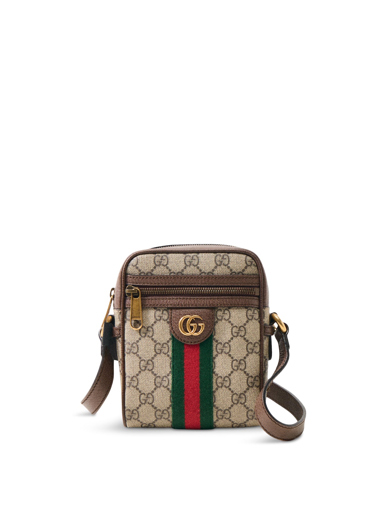 Vintage Gucci Ophidia GG Mini Messenger Brown
