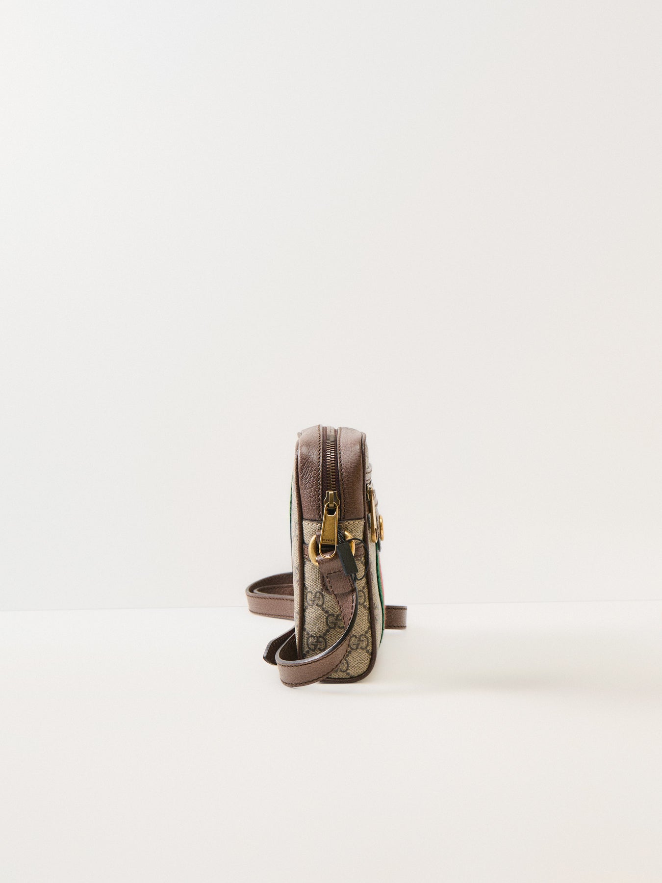 Vintage Gucci Ophidia GG Mini Messenger Brown