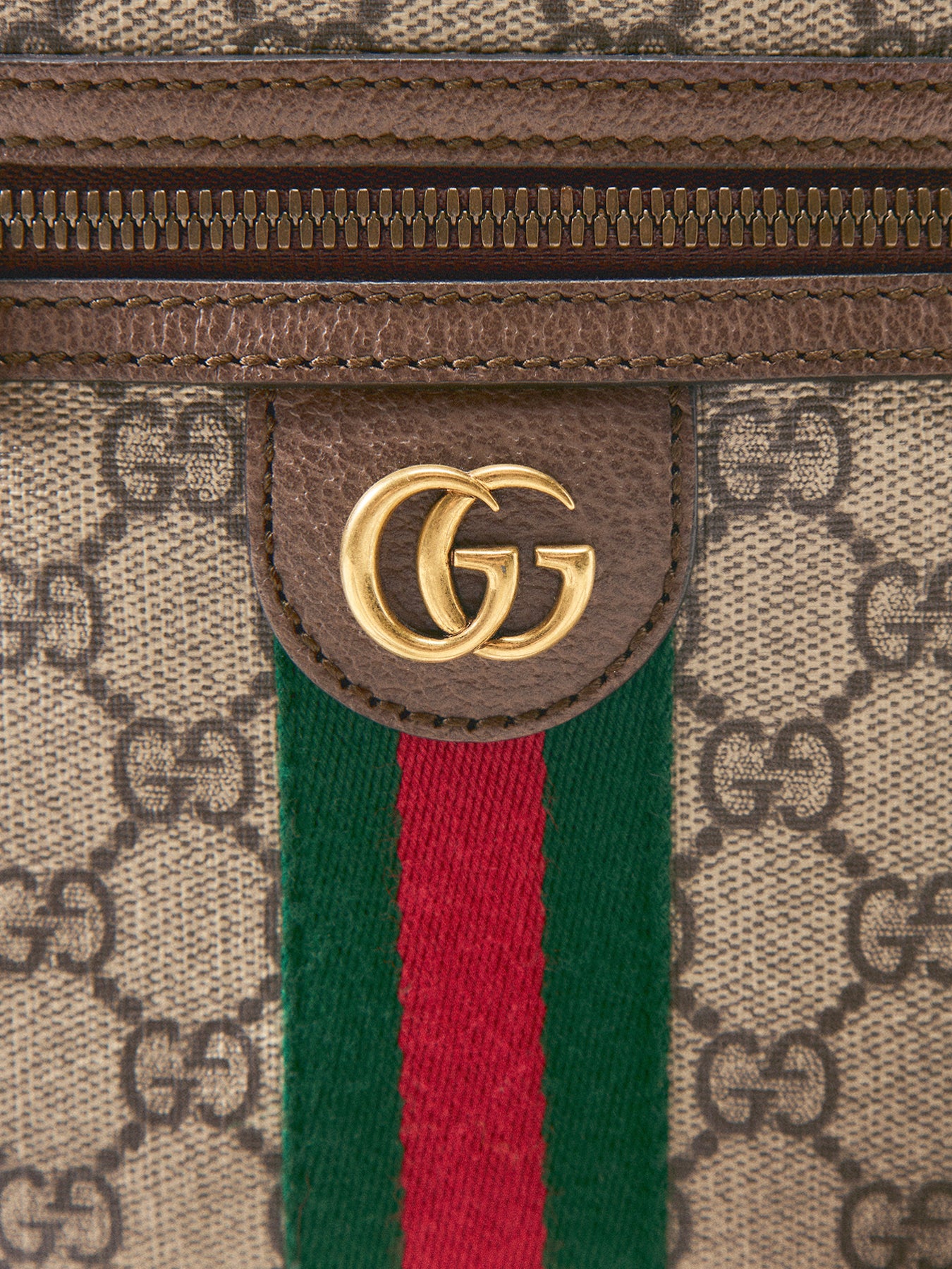 Vintage Gucci Ophidia GG Mini Messenger Brown