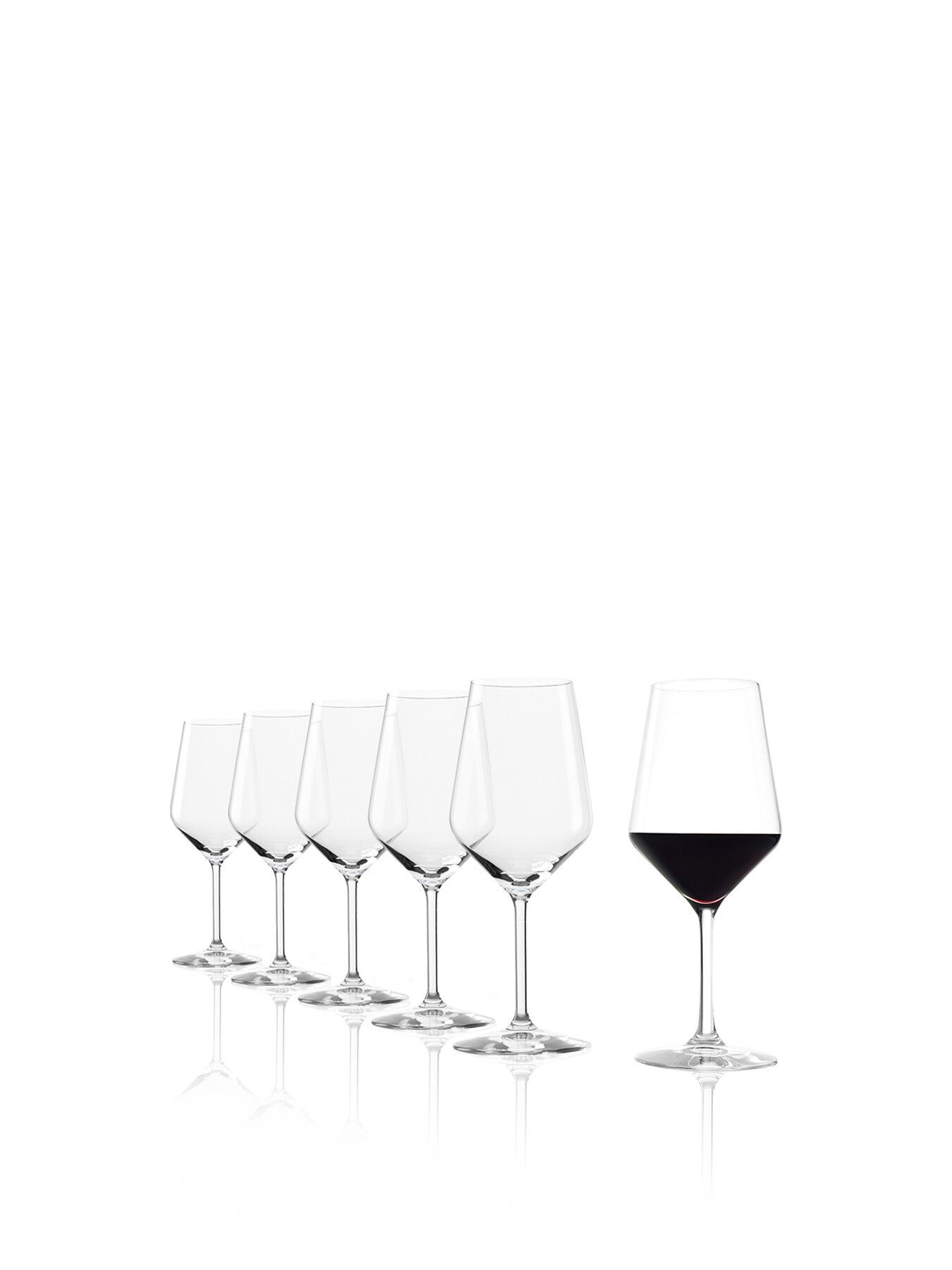 Revolution Red Wine Glasses Set of 6