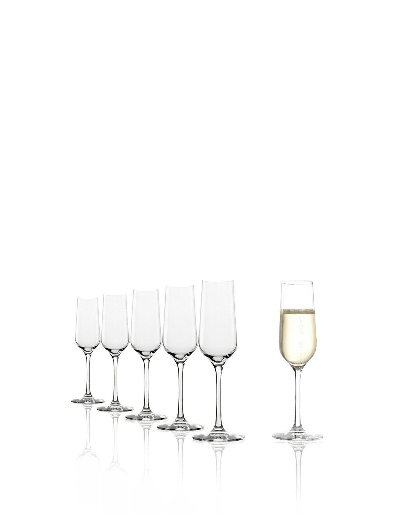 Revolution Flute Glasses Set of 6