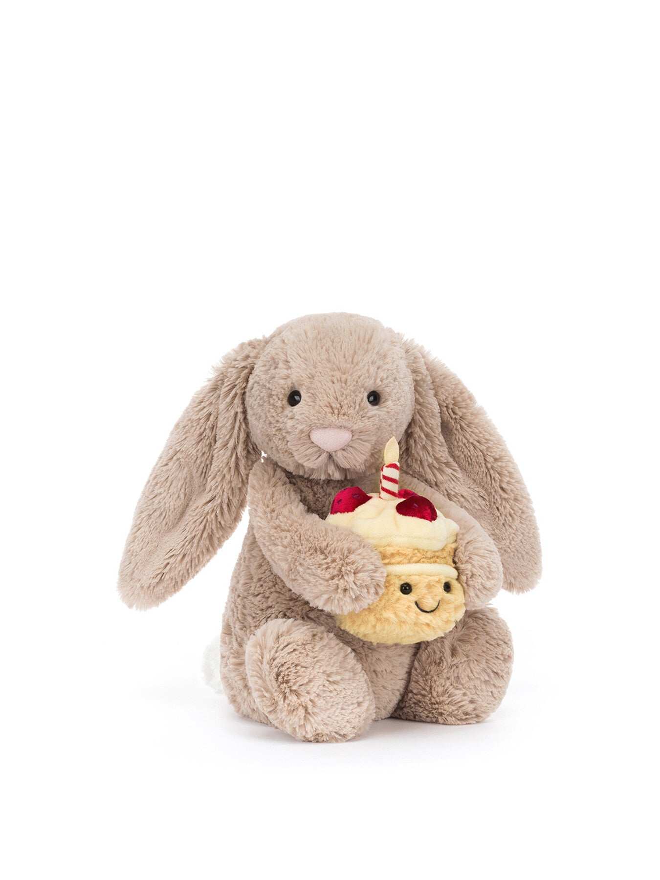 Bashful Beige Bunny 'Birthday' Soft Toy 31cm