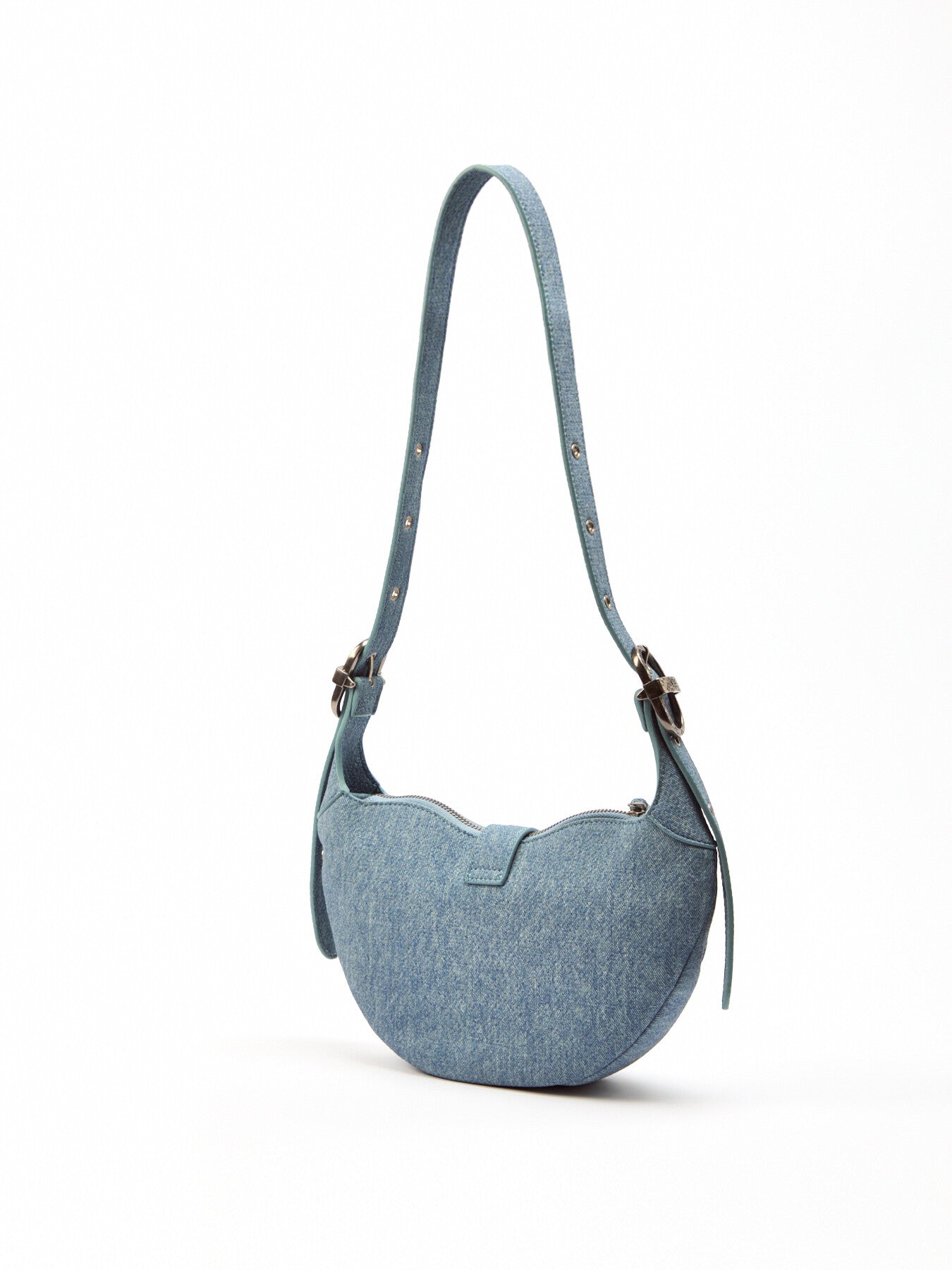 Tessa Denim Effect Shoulder Bag