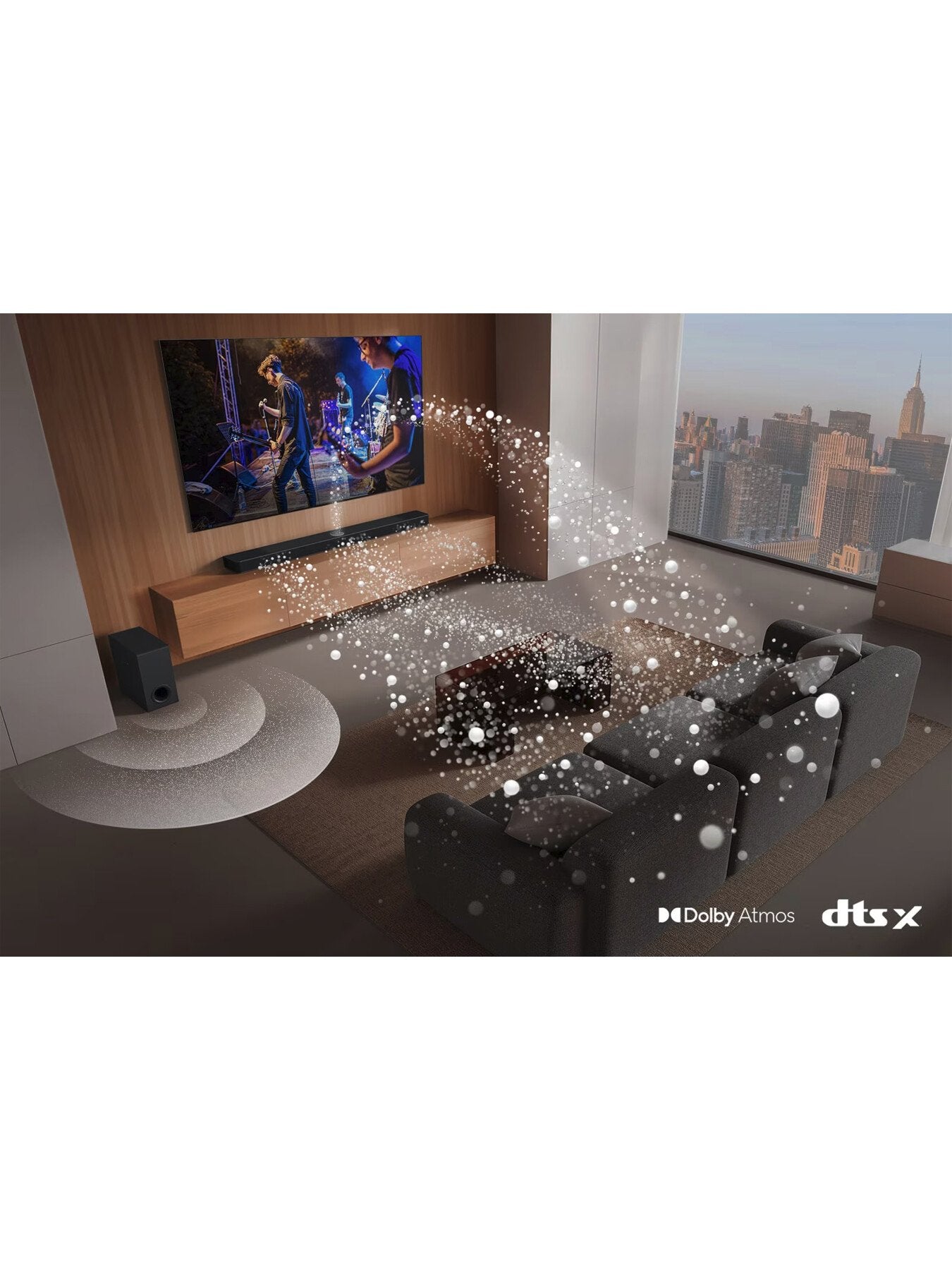 US70TY Channel Soundbar with Wireless Subwoofer 3.1.3 2024