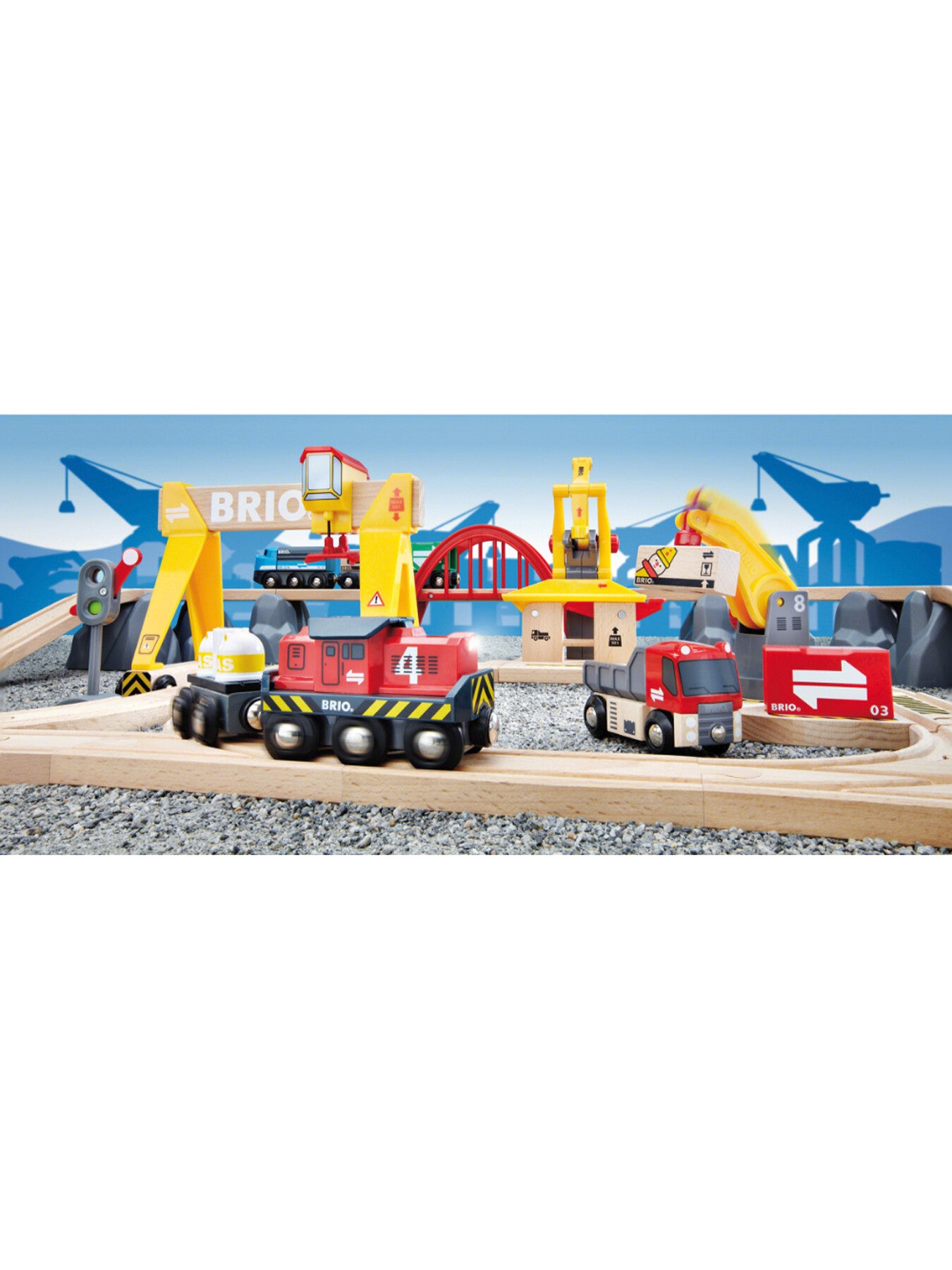 Cargo Railway Deluxe Set