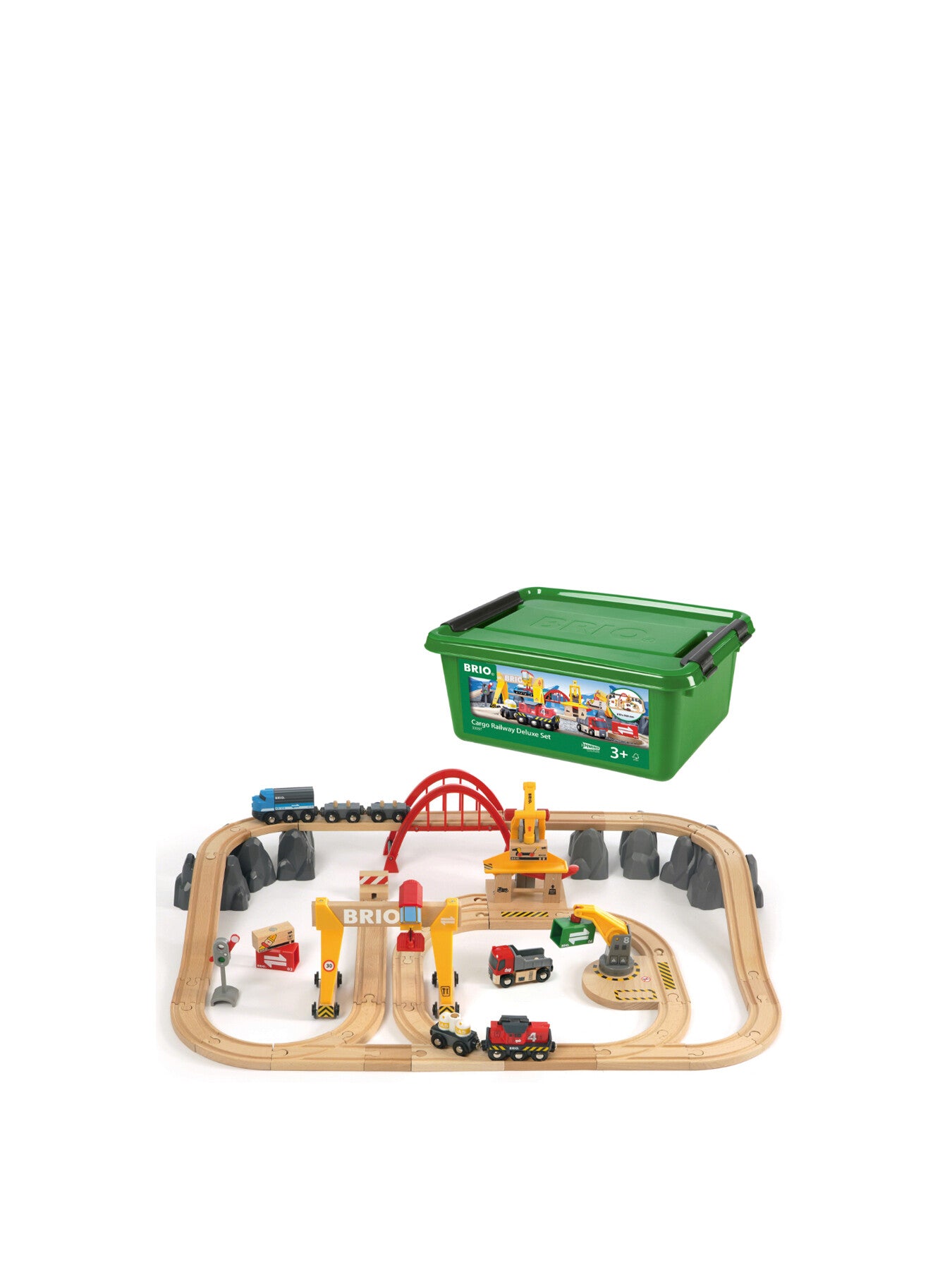 Cargo Railway Deluxe Set
