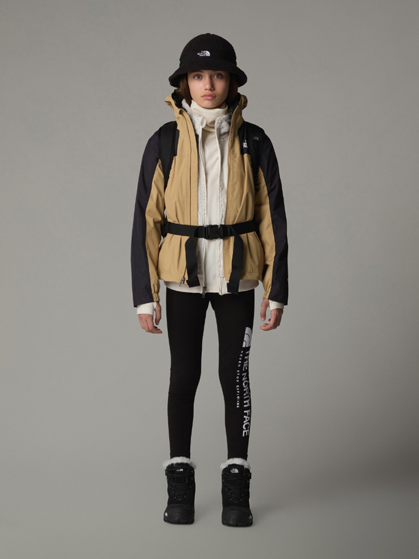 Girls' Vertical Graphic Leggings