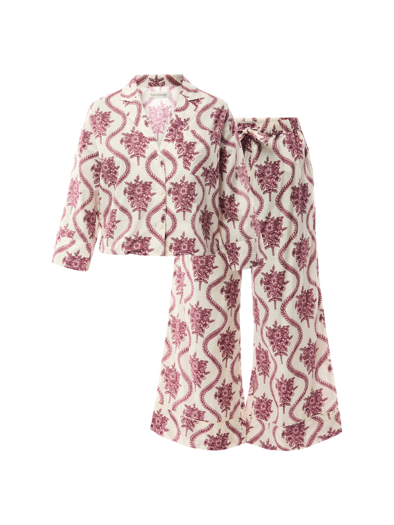 Alpen Flora Boxy Shirt and Wide Trouser