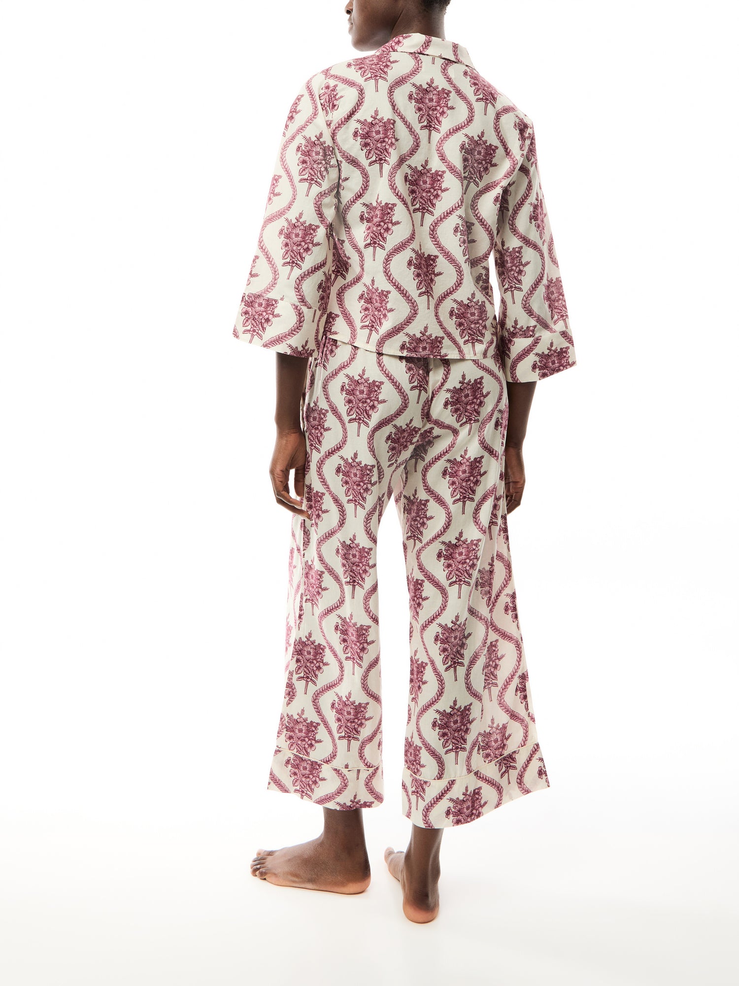 Alpen Flora Boxy Shirt and Wide Trouser