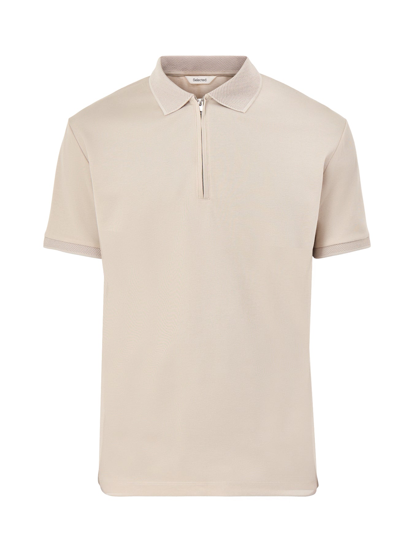 Fave Zip Short Sleeves Polo T-Shirt