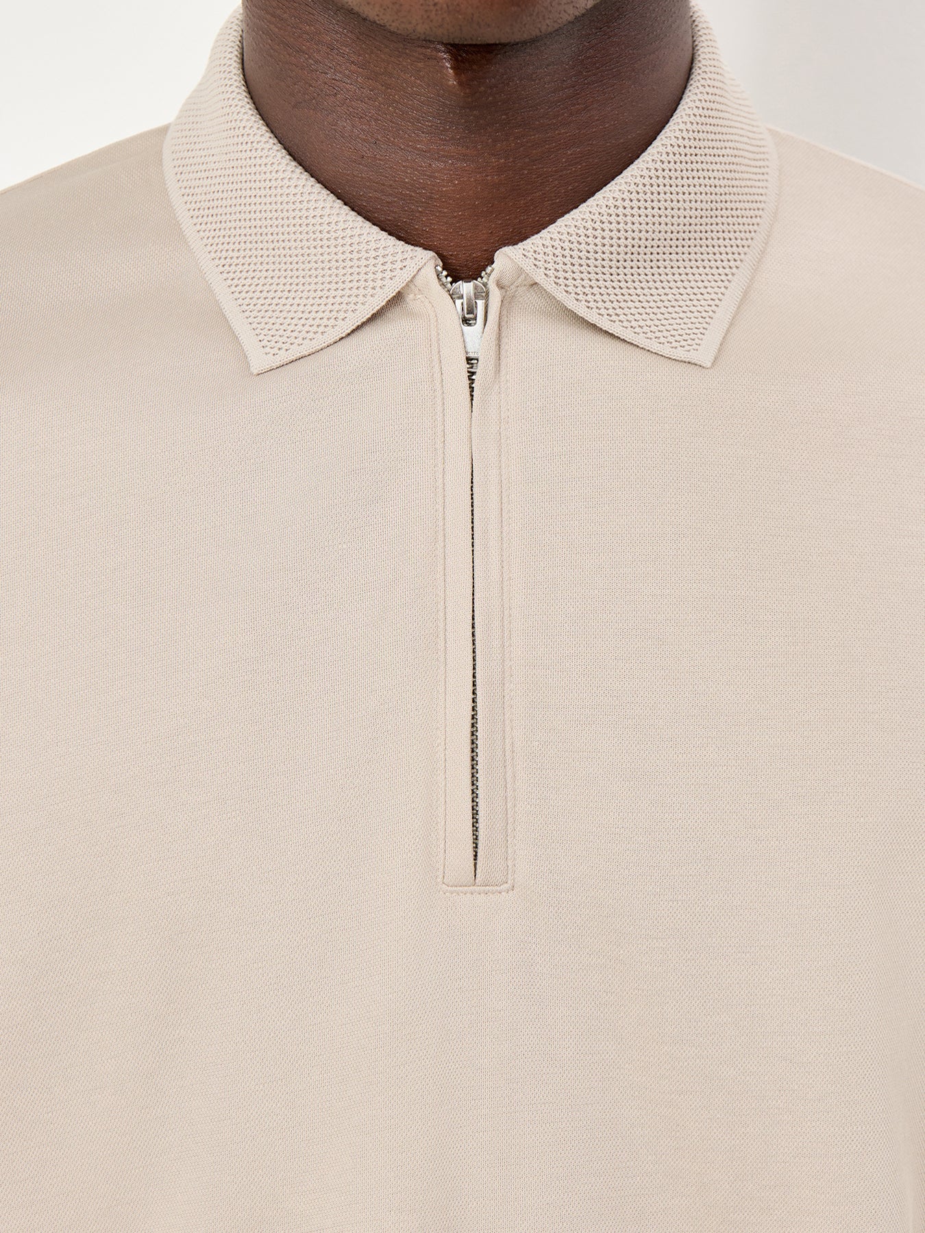 Fave Zip Short Sleeves Polo T-Shirt
