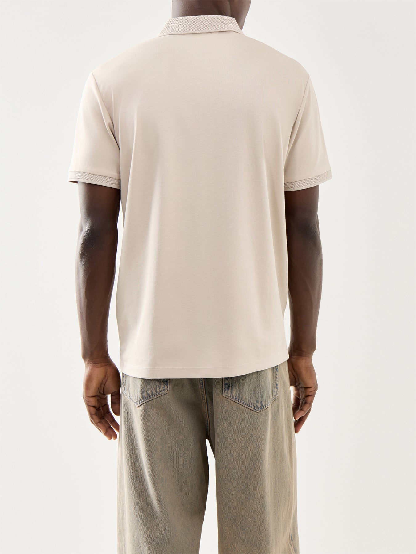 Fave Zip Short Sleeves Polo T-Shirt