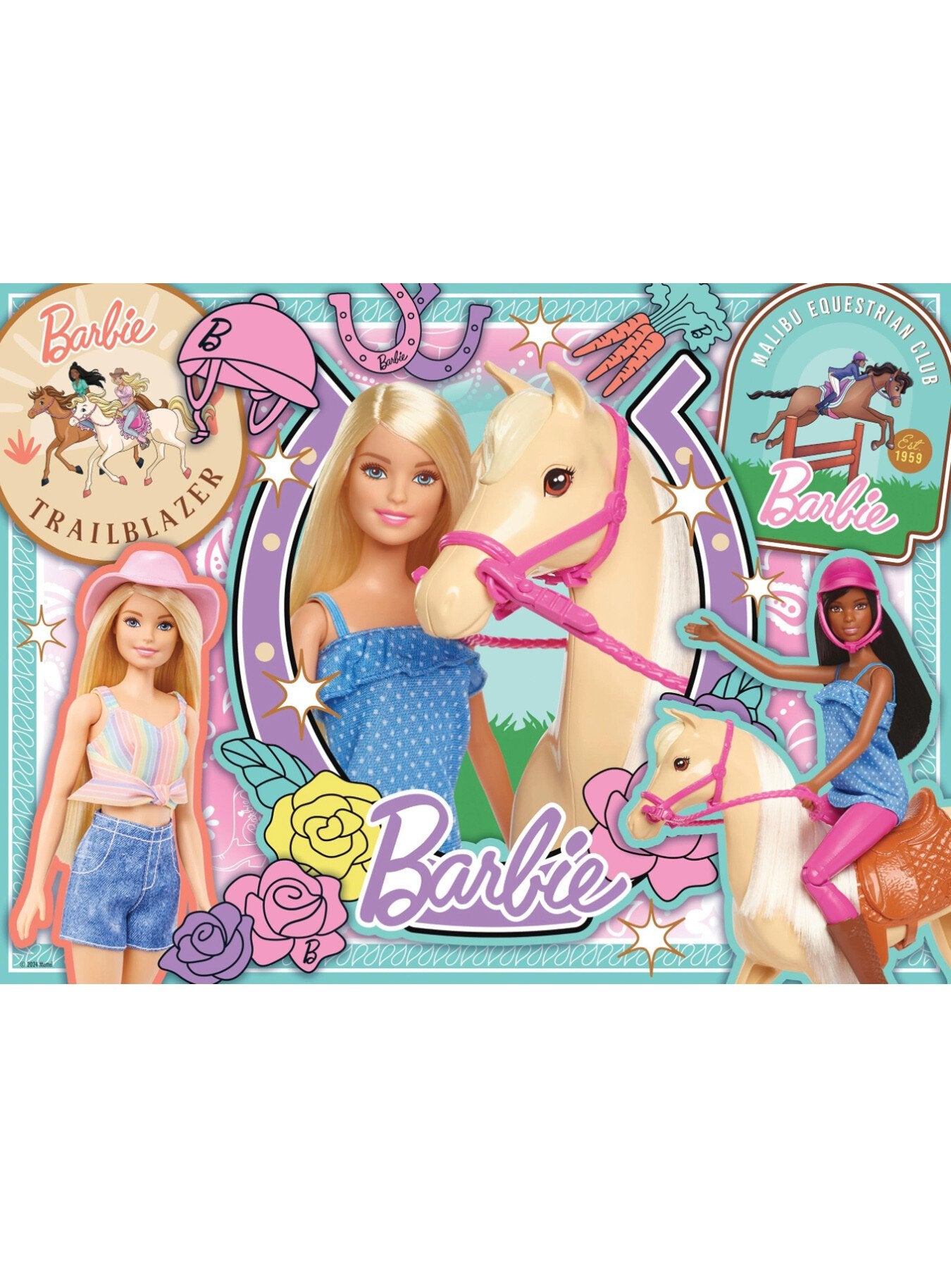 Barbie 100 Piece Puzzle XXL