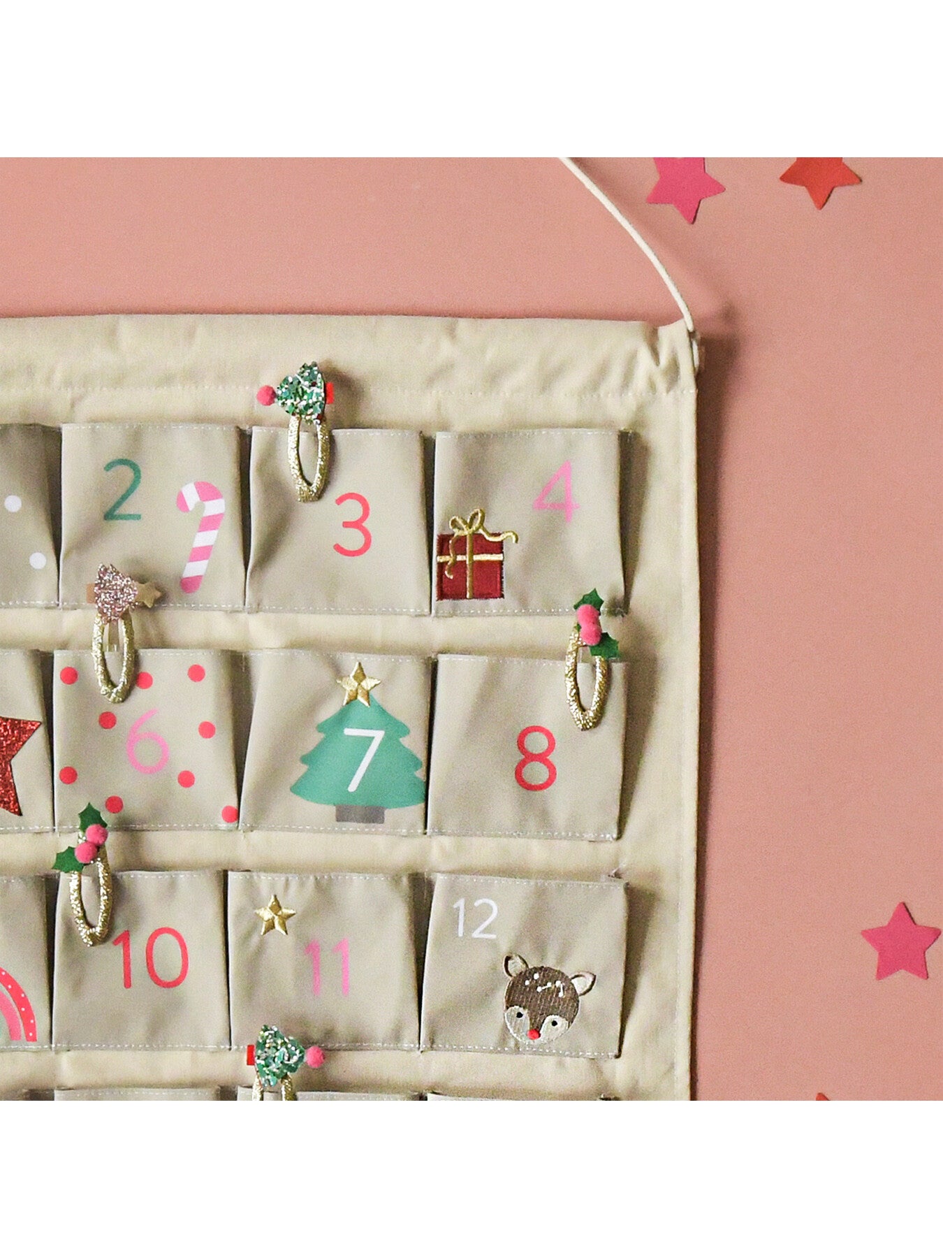 Jolly Xmas Reusable Advent Calendar