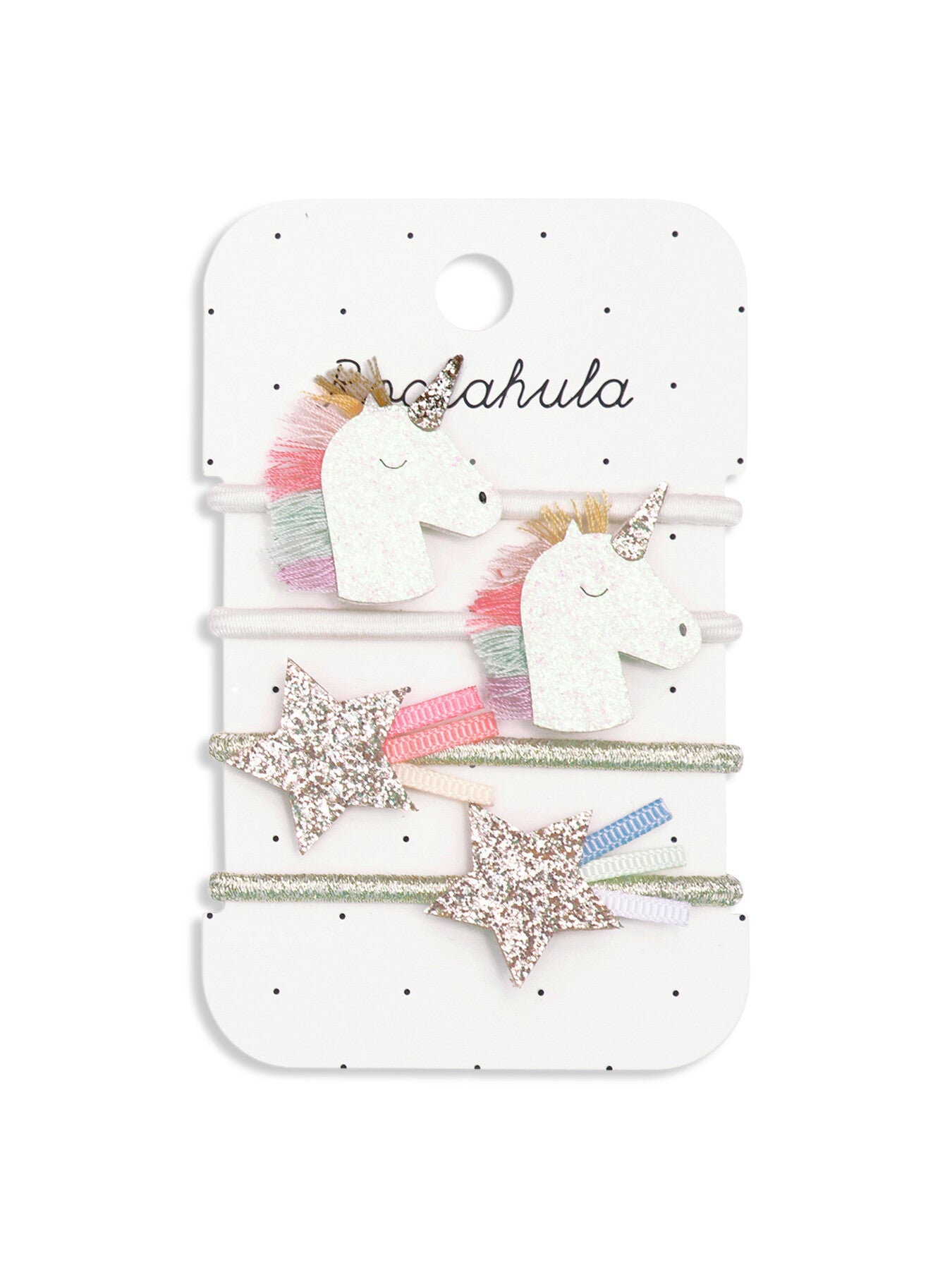 Rainbow Unicorn Ponies White