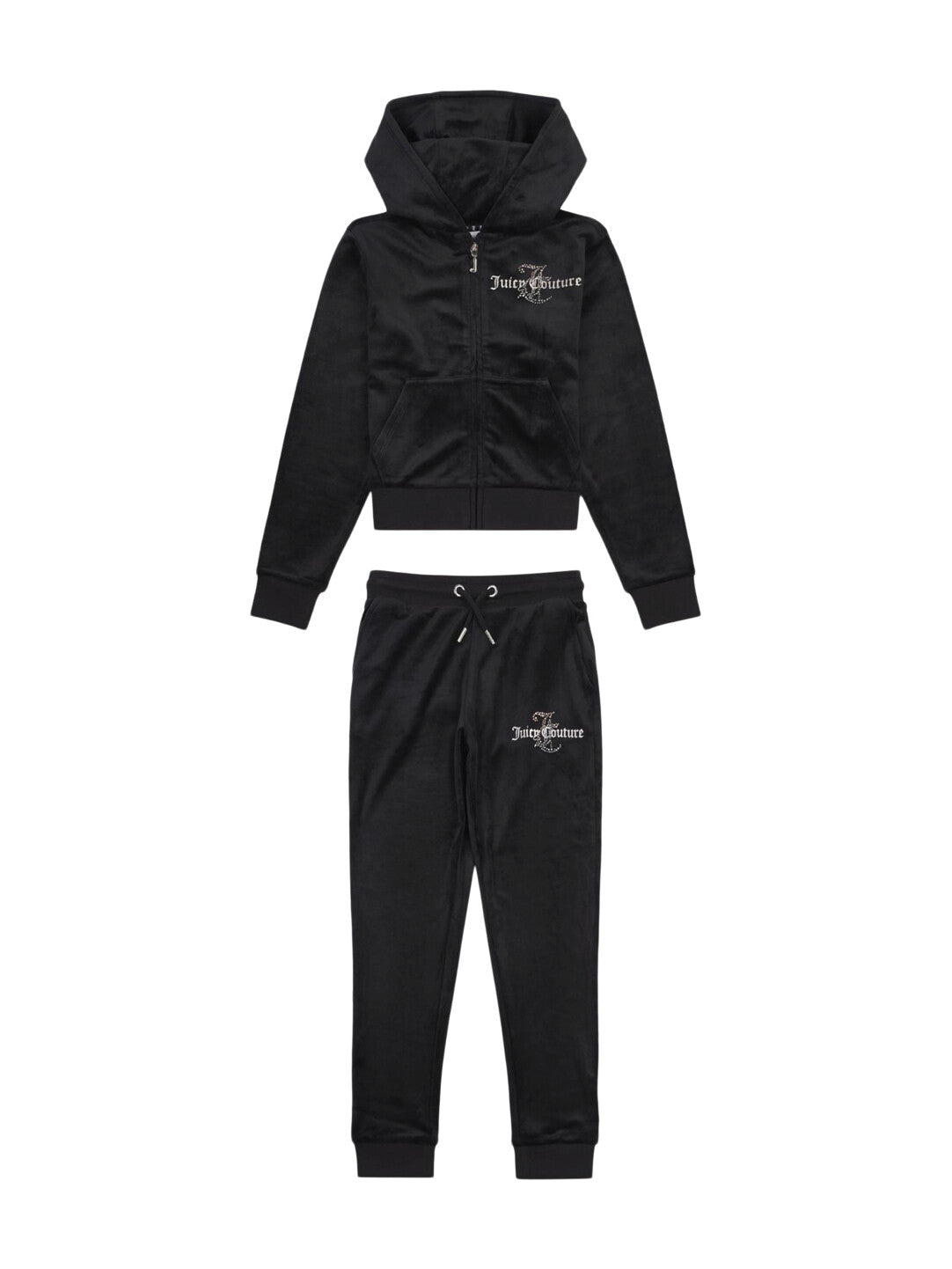 Diamante Hood Slim Jogger Set
