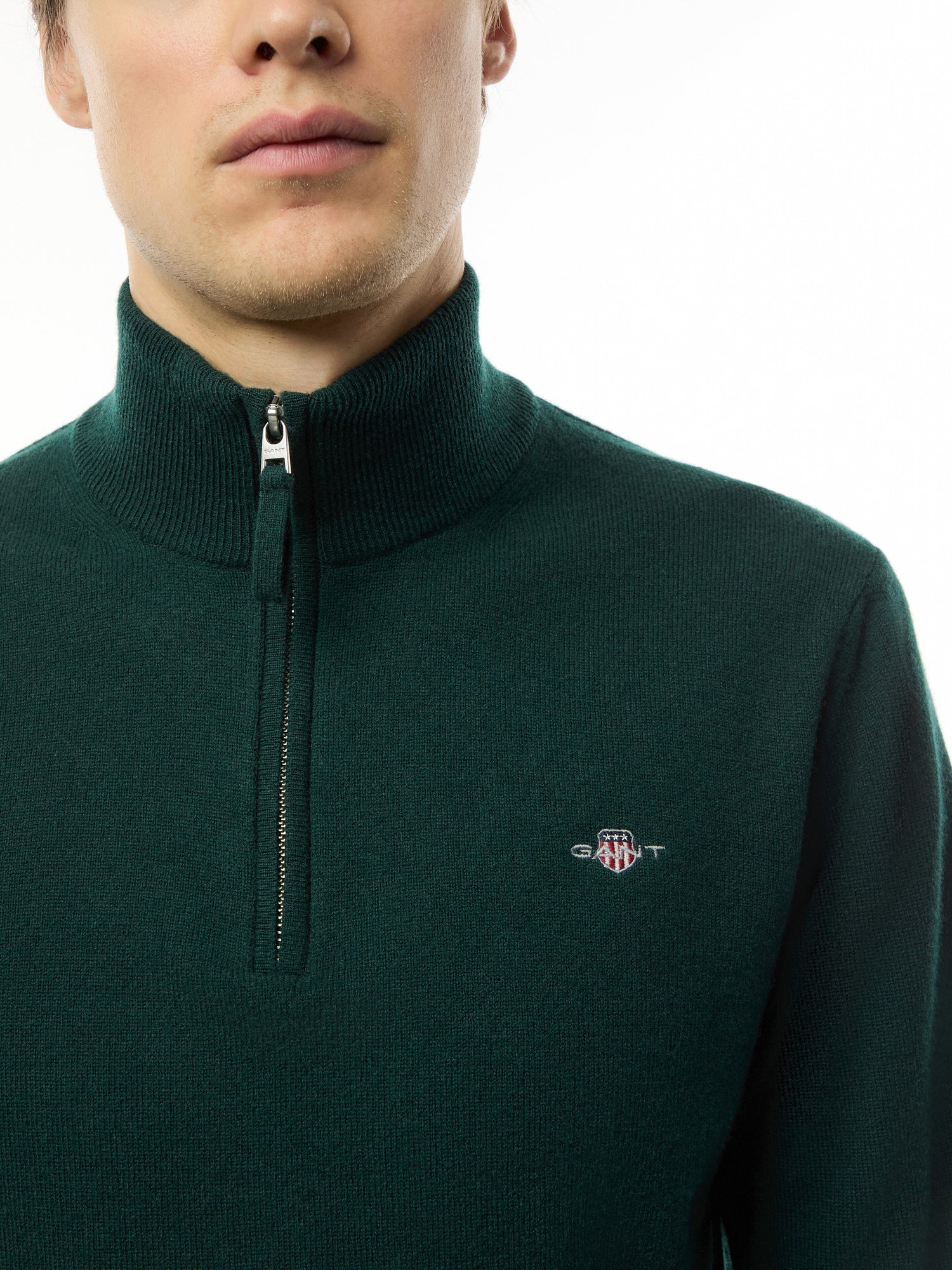 Superfine Lambswool Half Zip