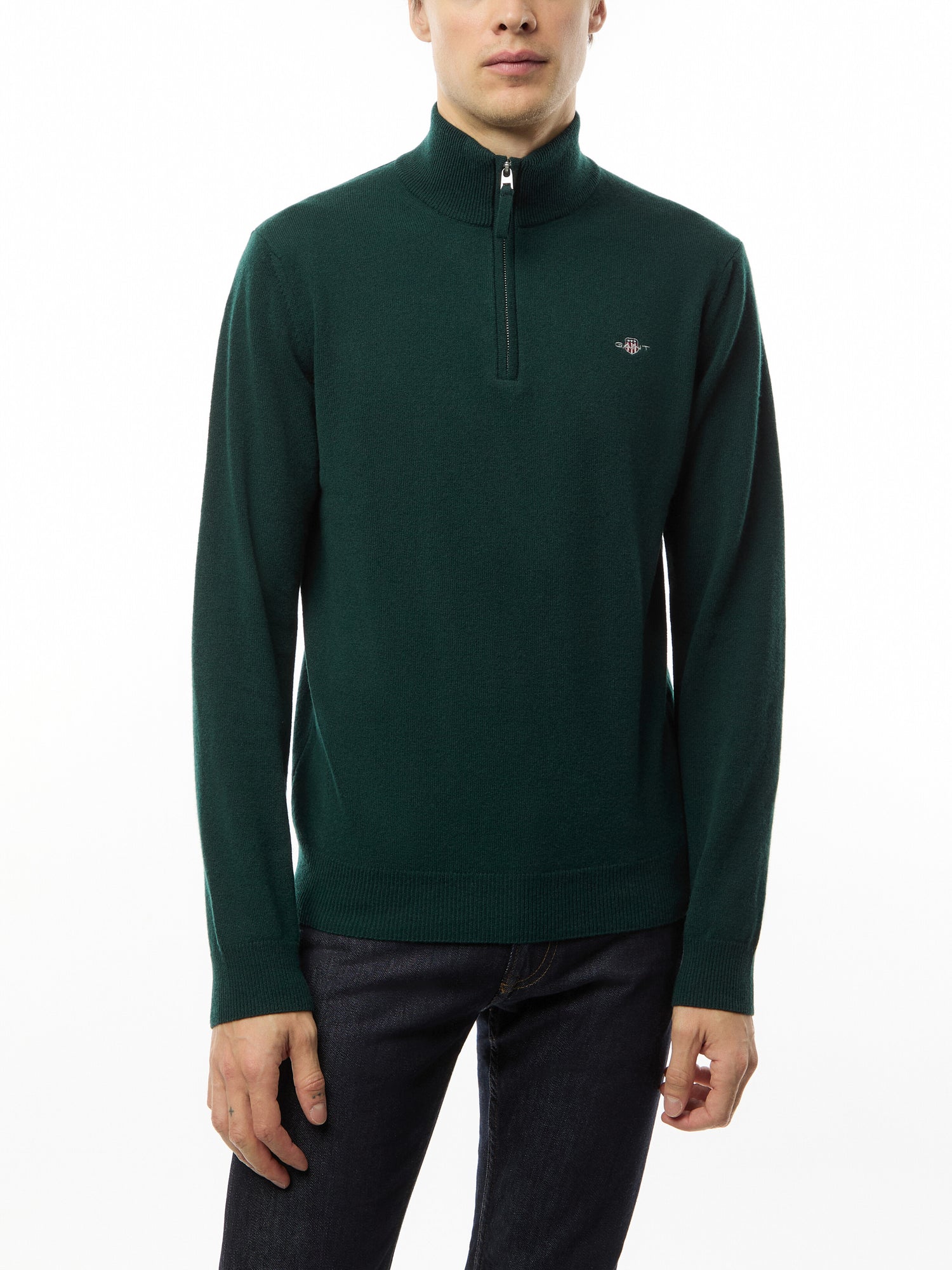 Superfine Lambswool Half Zip