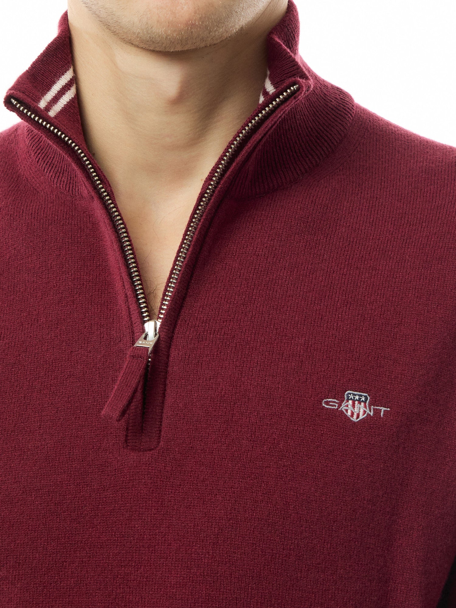 Superfine Lambswool Half Zip