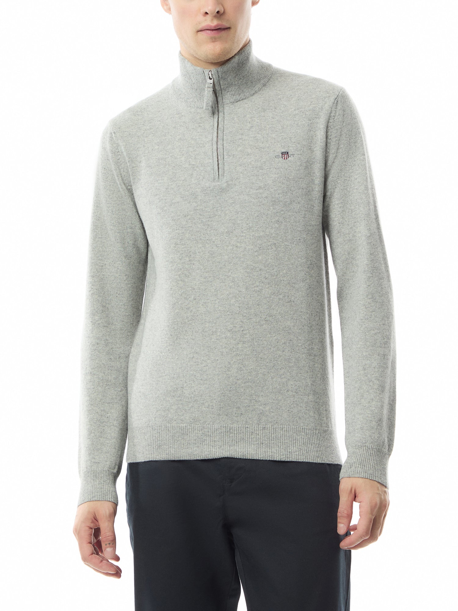 Superfine Lambswool Half Zip