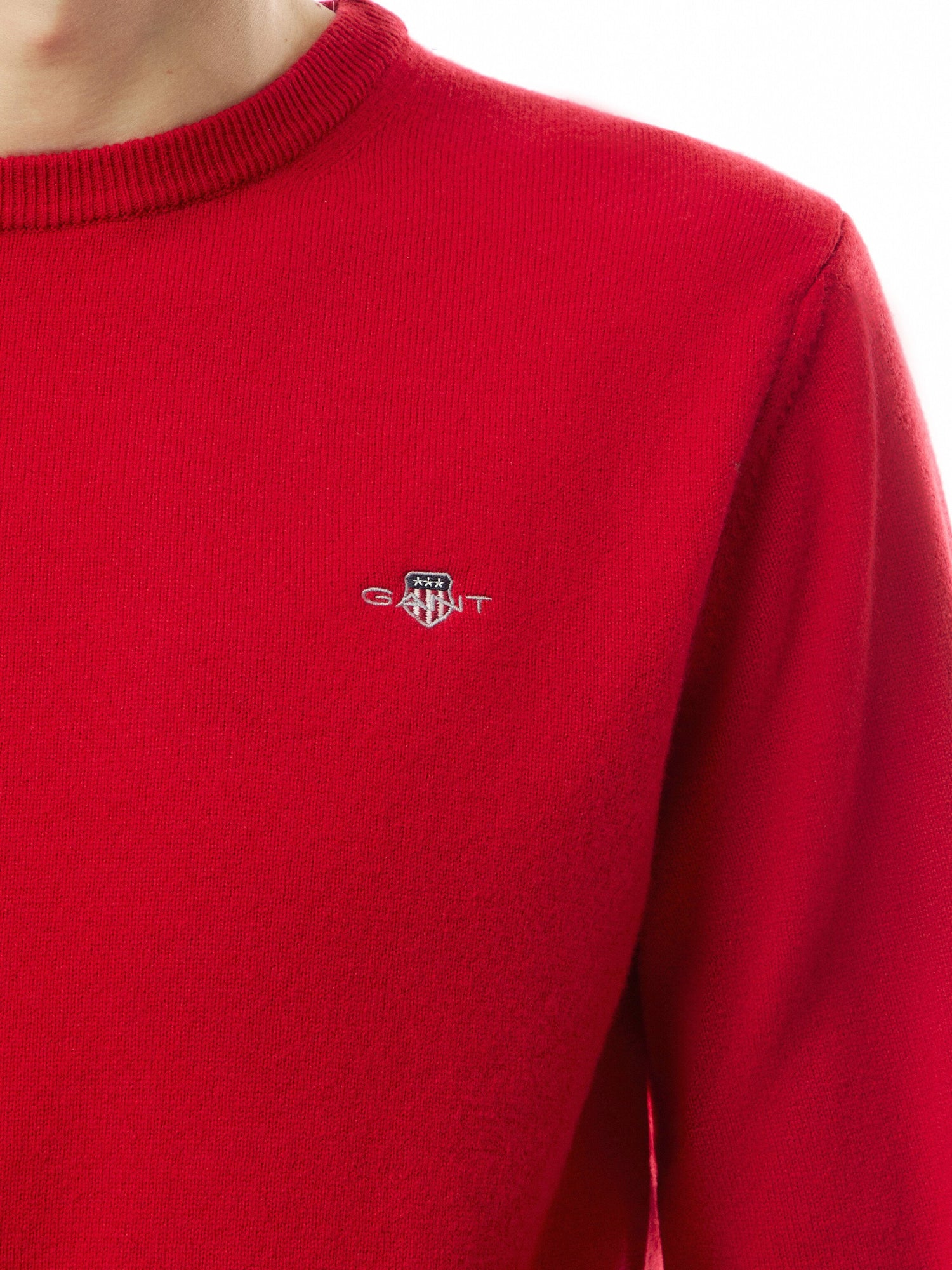 Crew Neck Superfine Lambswool Sweater