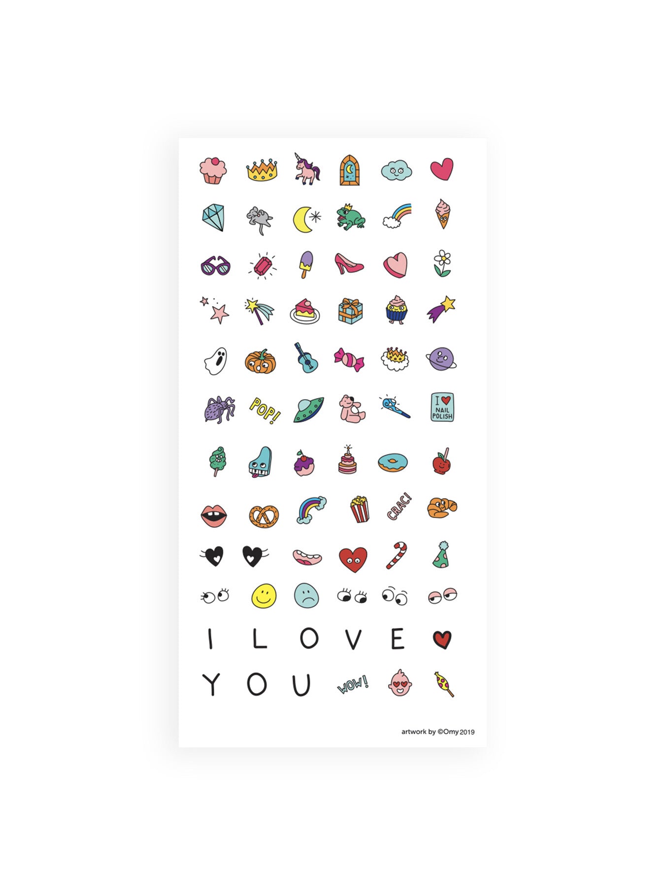 Magic Nails Nail Stickers