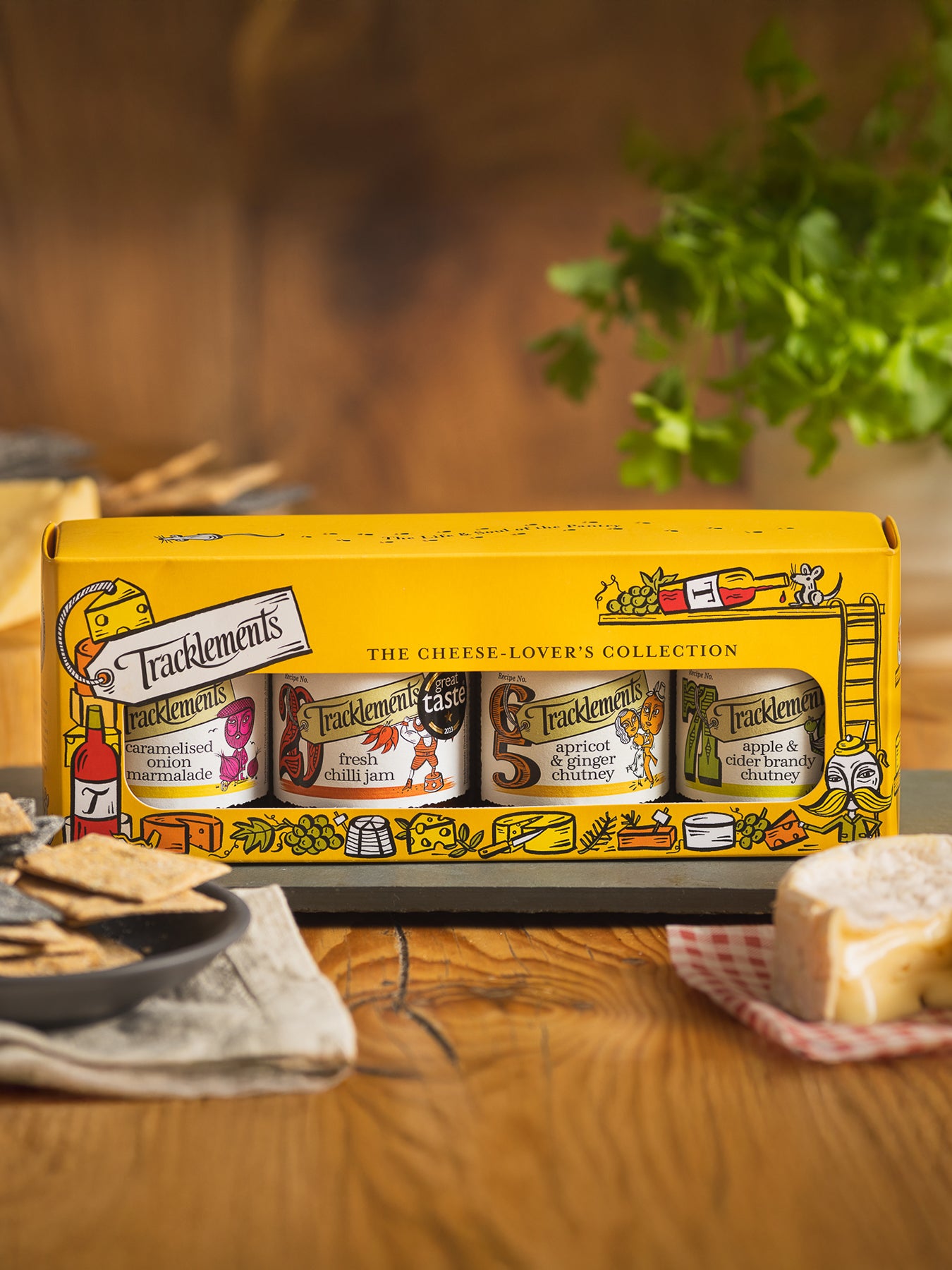 The Cheese Lovers Condiment Gift Set