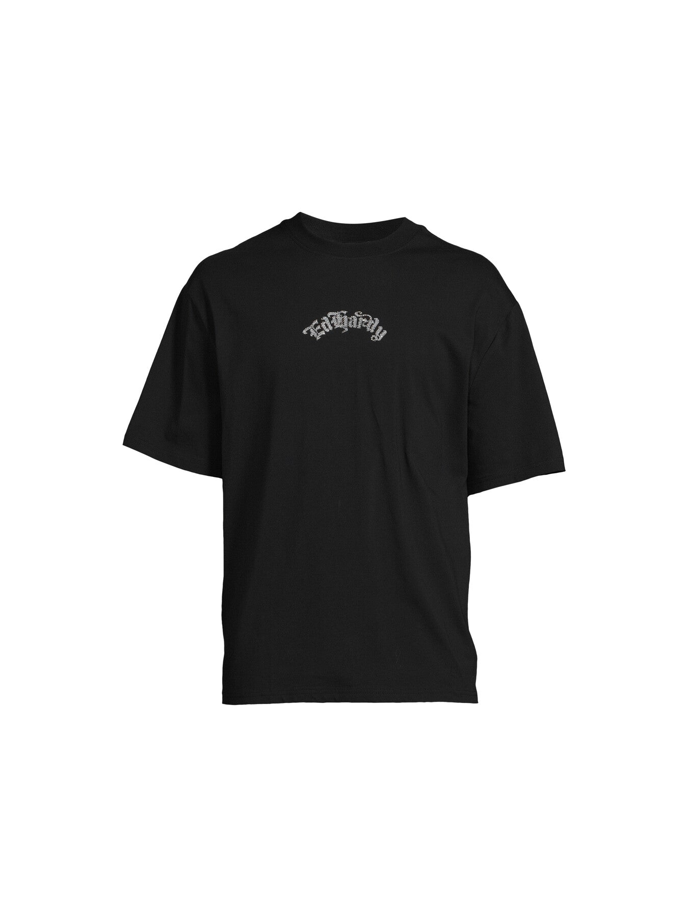 Panther And Drag Diamante Relaxed T-Shirt