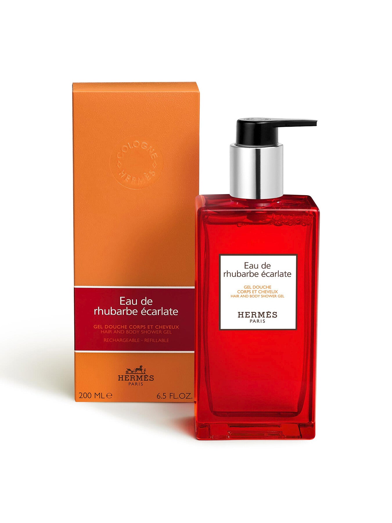 Eau de Rhubarbe écarlate Hair and Body Shower Gel 200ml