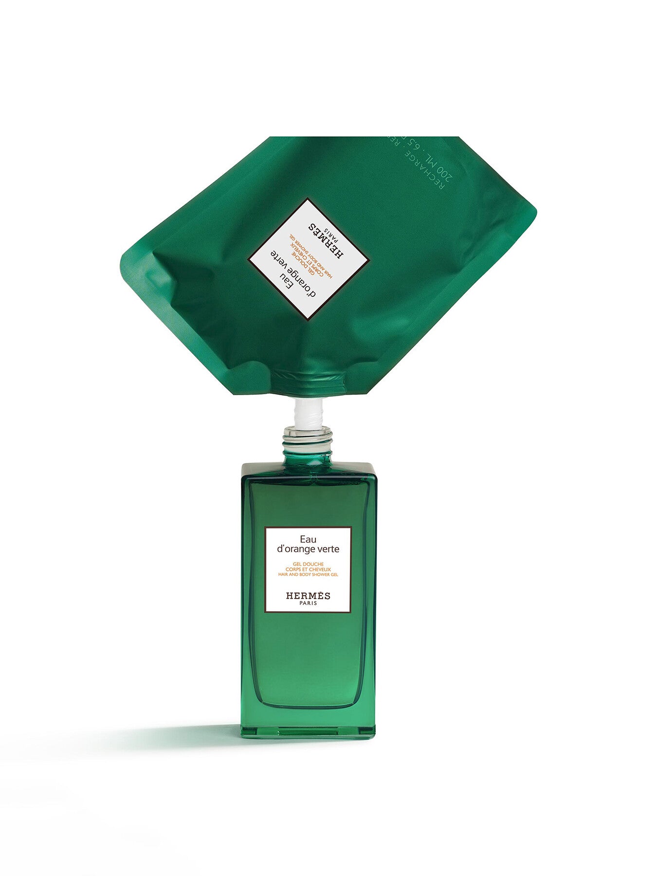 Eau dorange verte hair and body shower gel refill 200ml