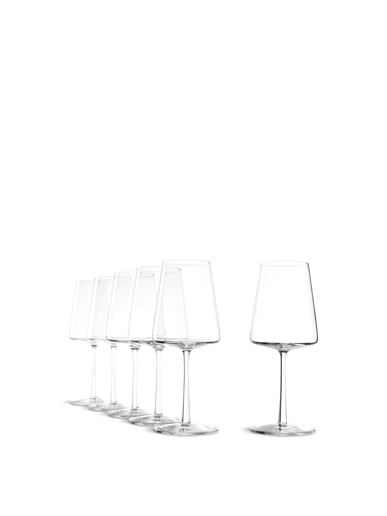 Power White Wine Glasses Set of 6