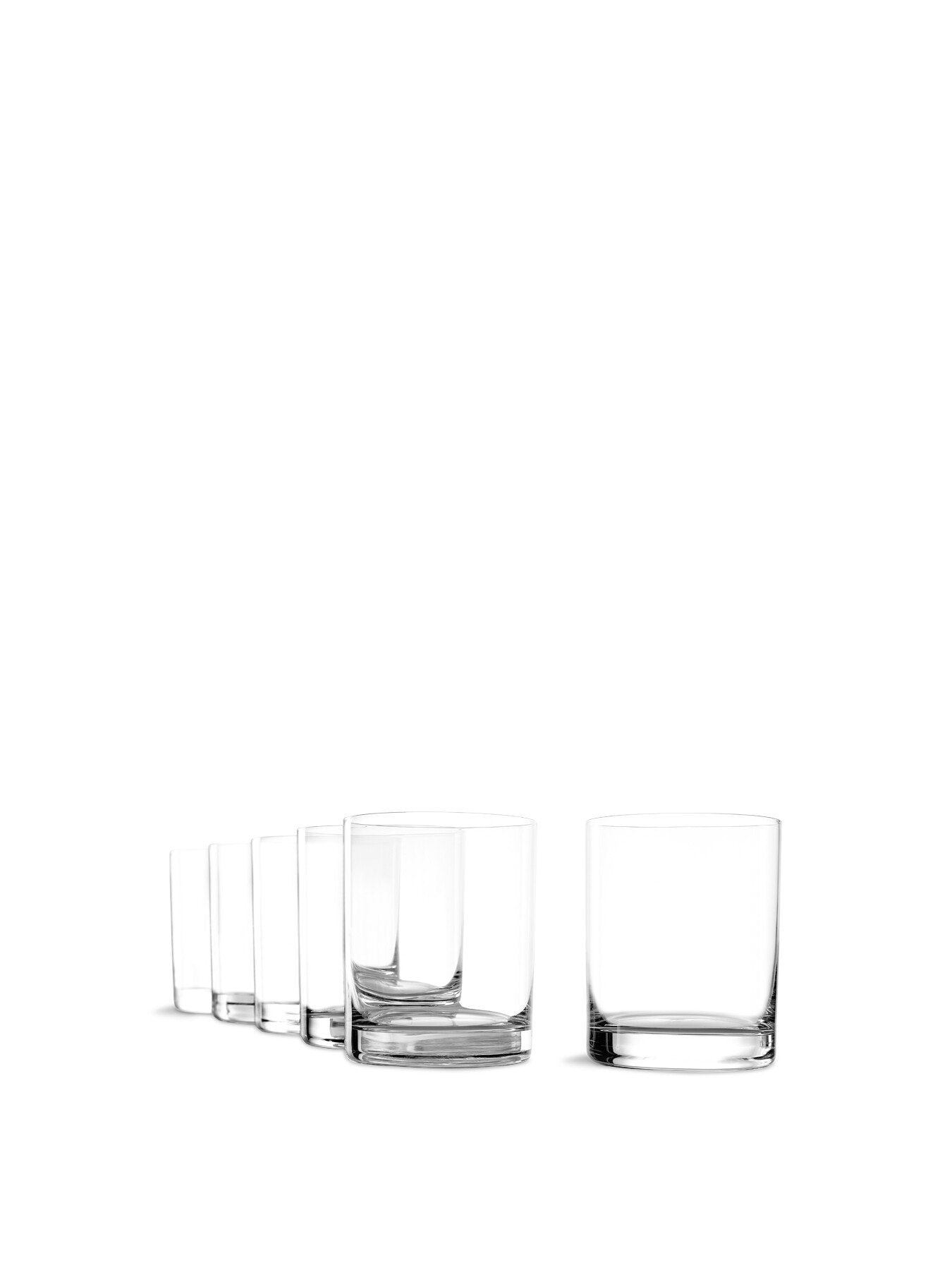 New York Bar Tumbler Glasses Set of 6