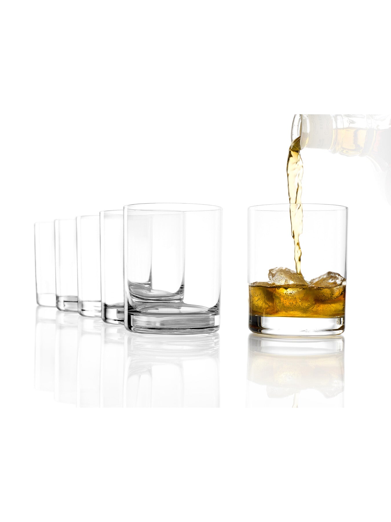 New York Bar Tumbler Glasses Set of 6